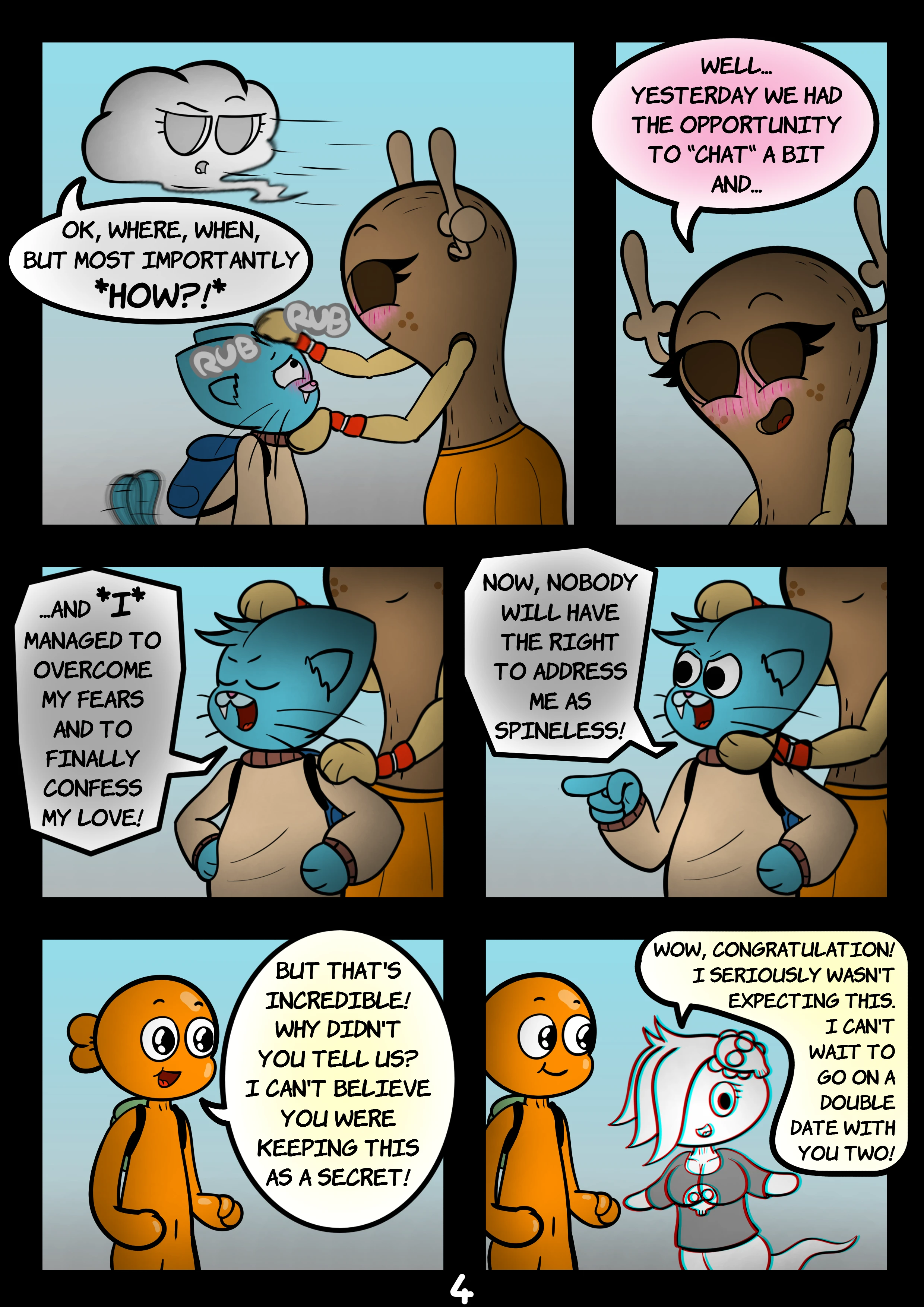 The Tainted World Of Gumball 2 porn comic picture 5