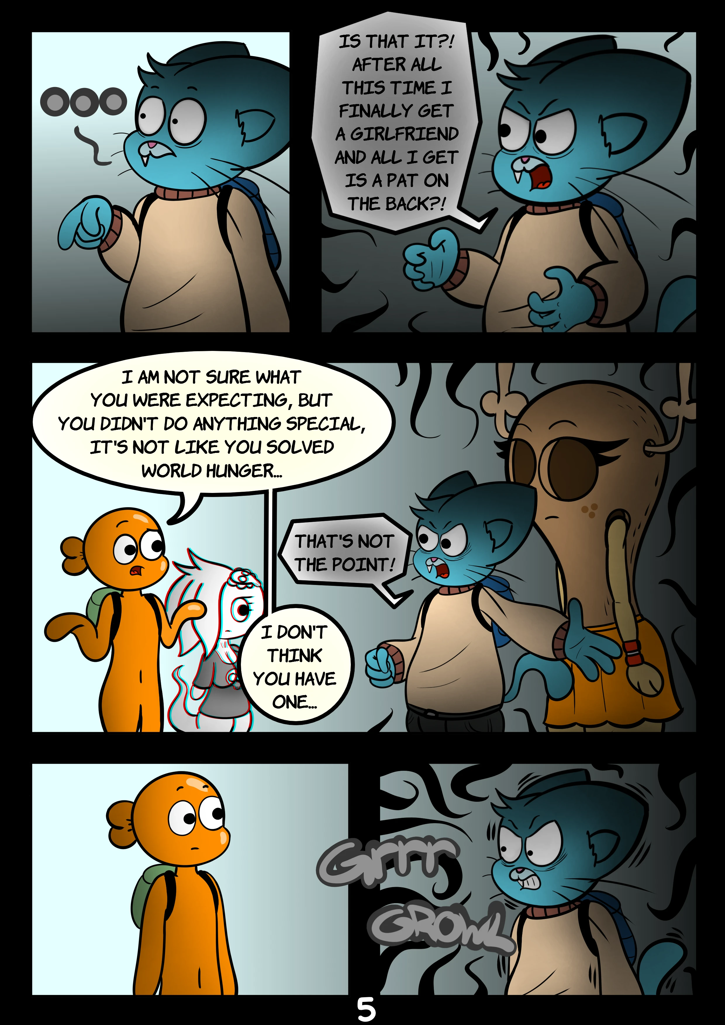 The Tainted World Of Gumball 2 porn comic picture 6