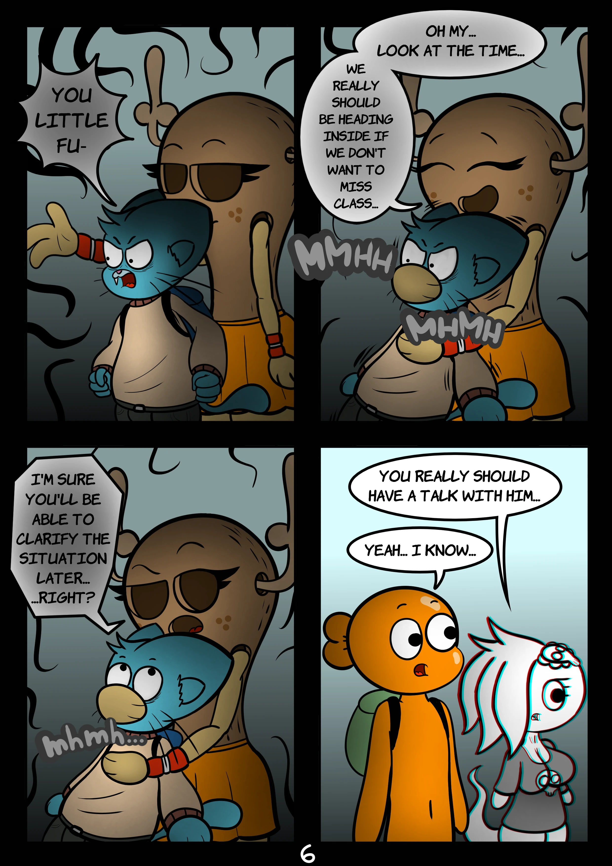 The Tainted World Of Gumball 2 porn comic picture 7