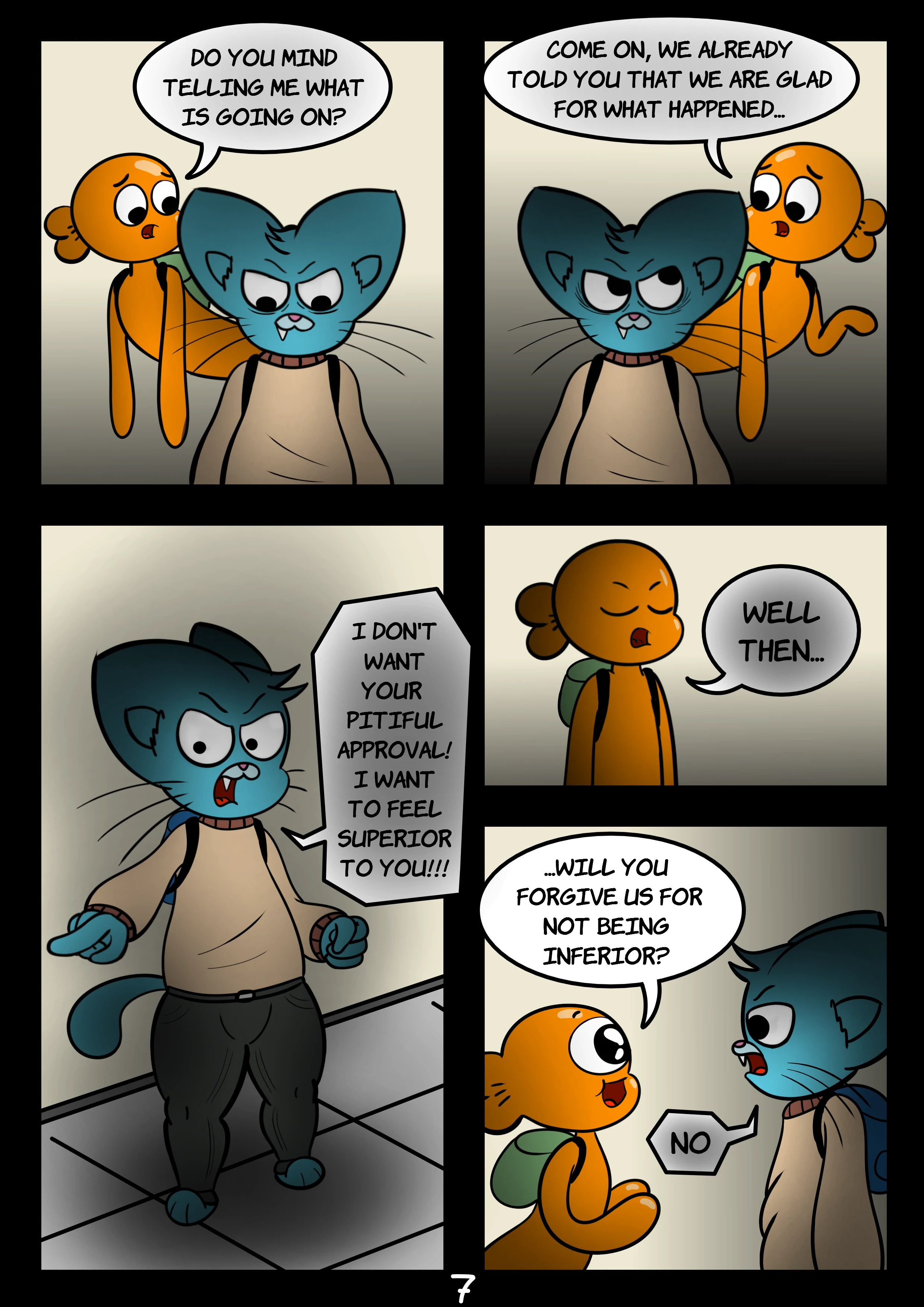The Tainted World Of Gumball 2 porn comic picture 8