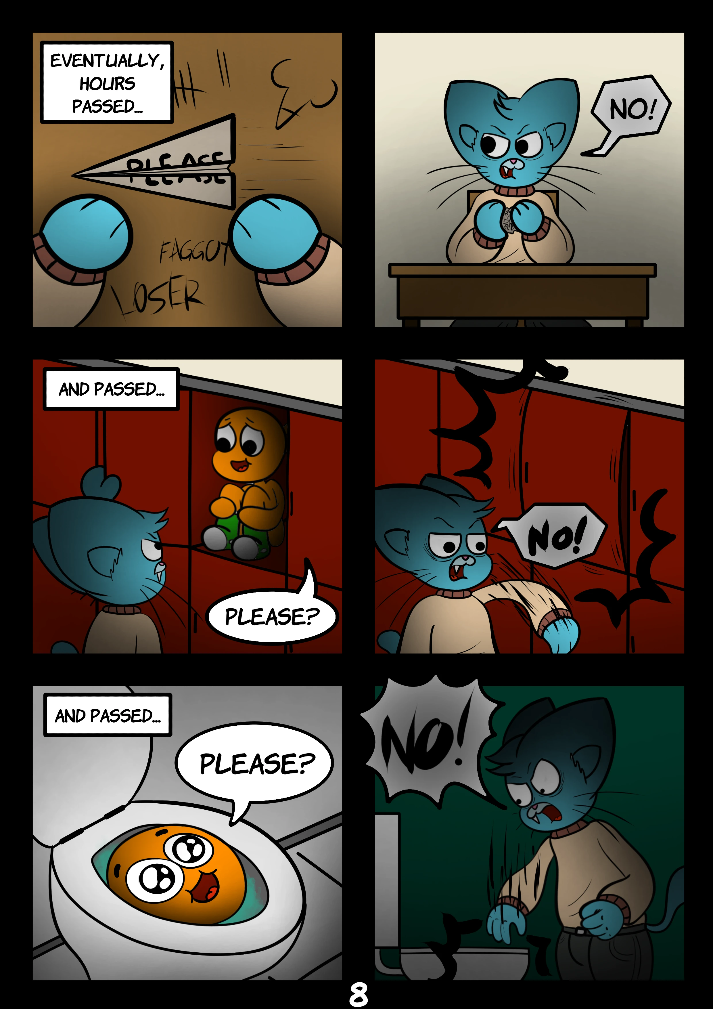 The Tainted World Of Gumball 2 porn comic picture 9