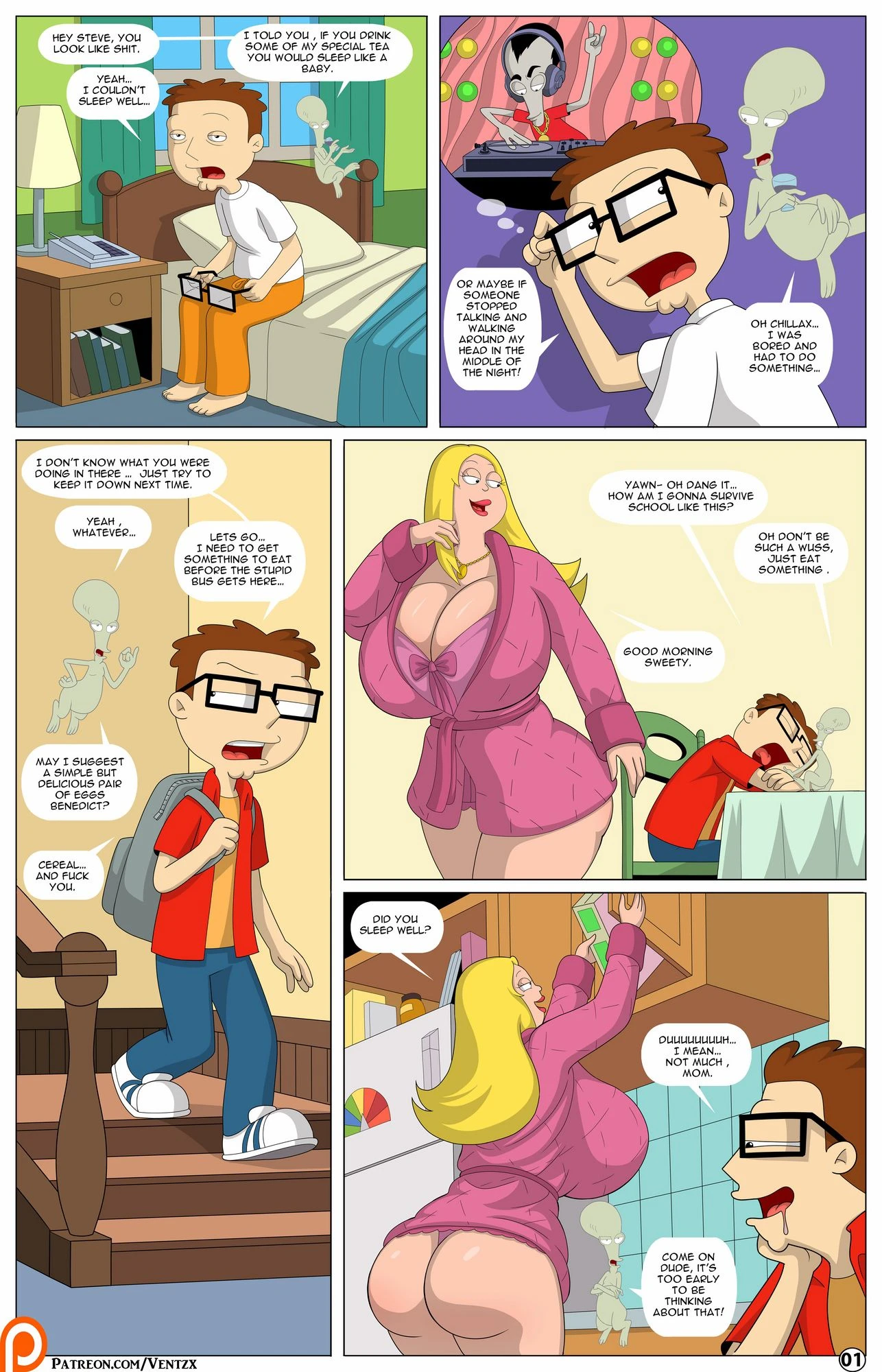 The Tales Of An American Son 2 porn comic picture 2