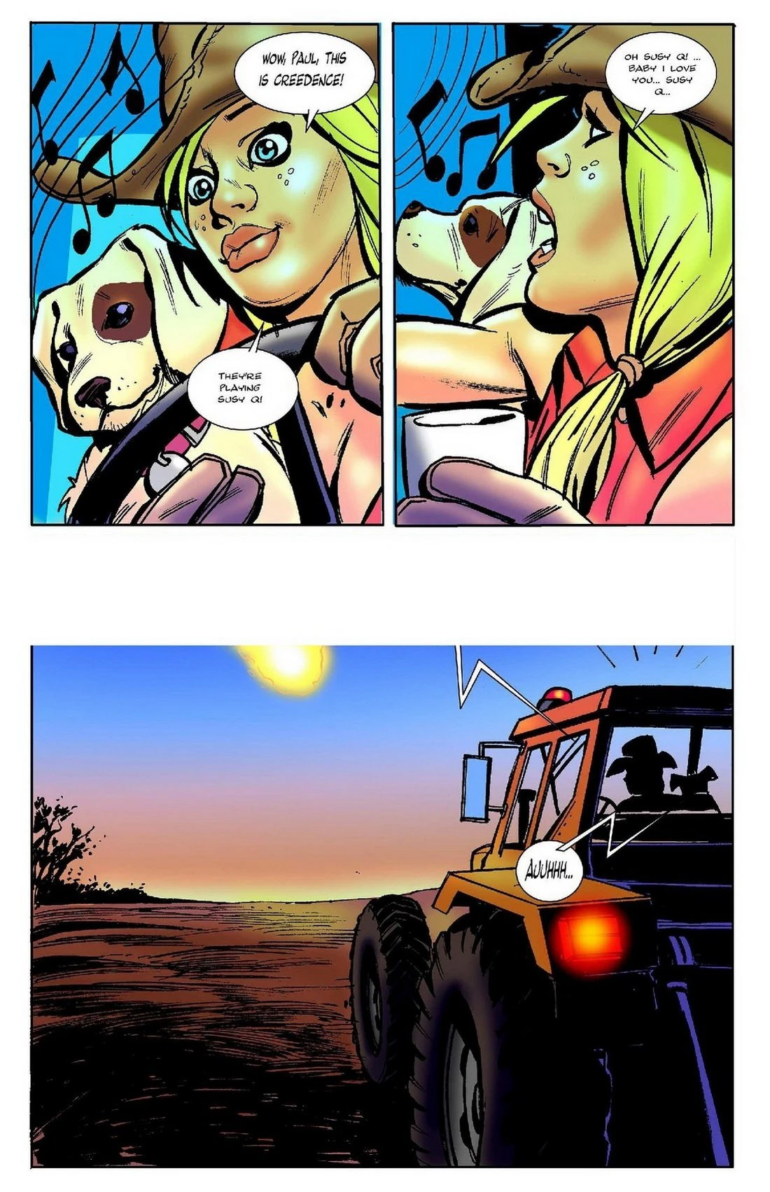 The tall girl in a small town porn comic picture 4