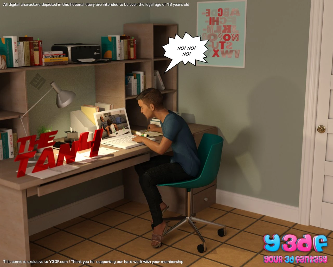 The Tan 4 porn comic picture 1