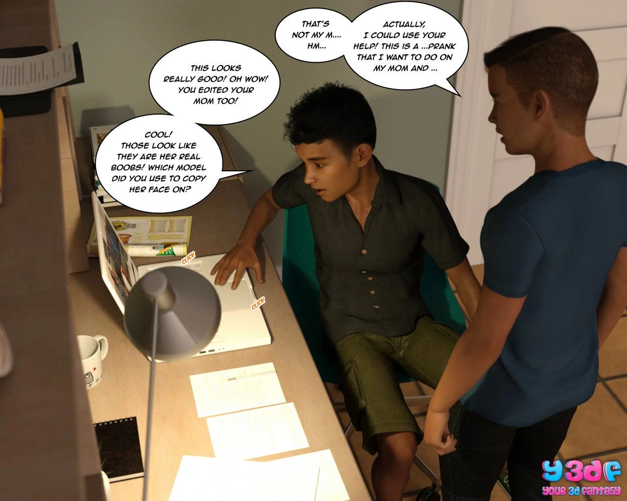 The Tan 4 porn comic picture 14