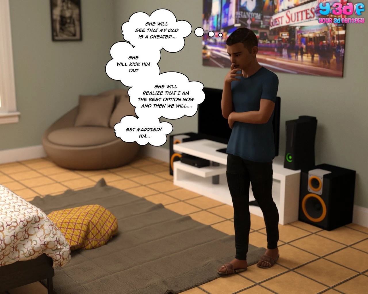 The Tan 4 porn comic picture 7