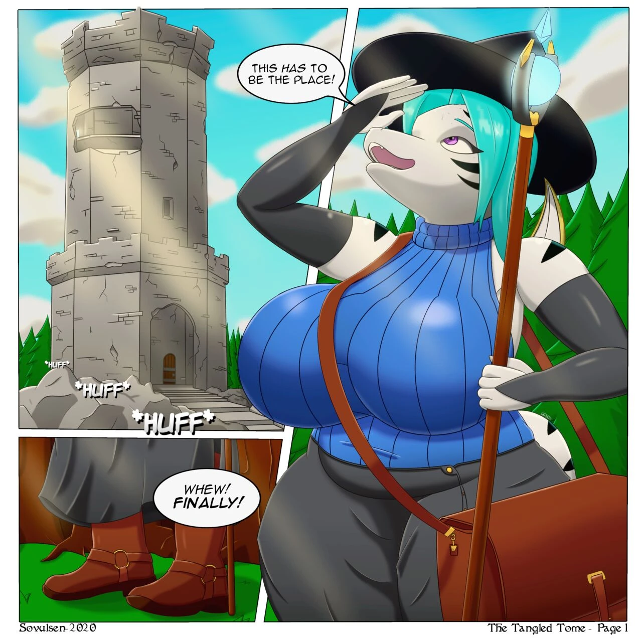 The Tangled Tome porn comic picture 2