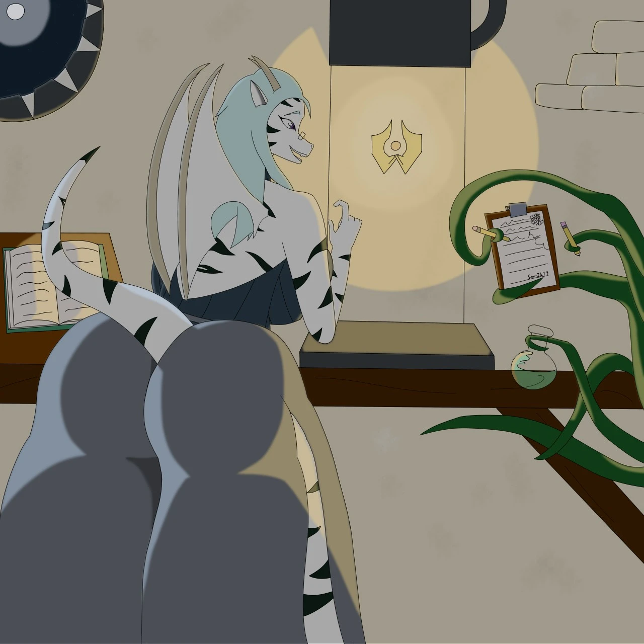 The Tangled Tome porn comic picture 57