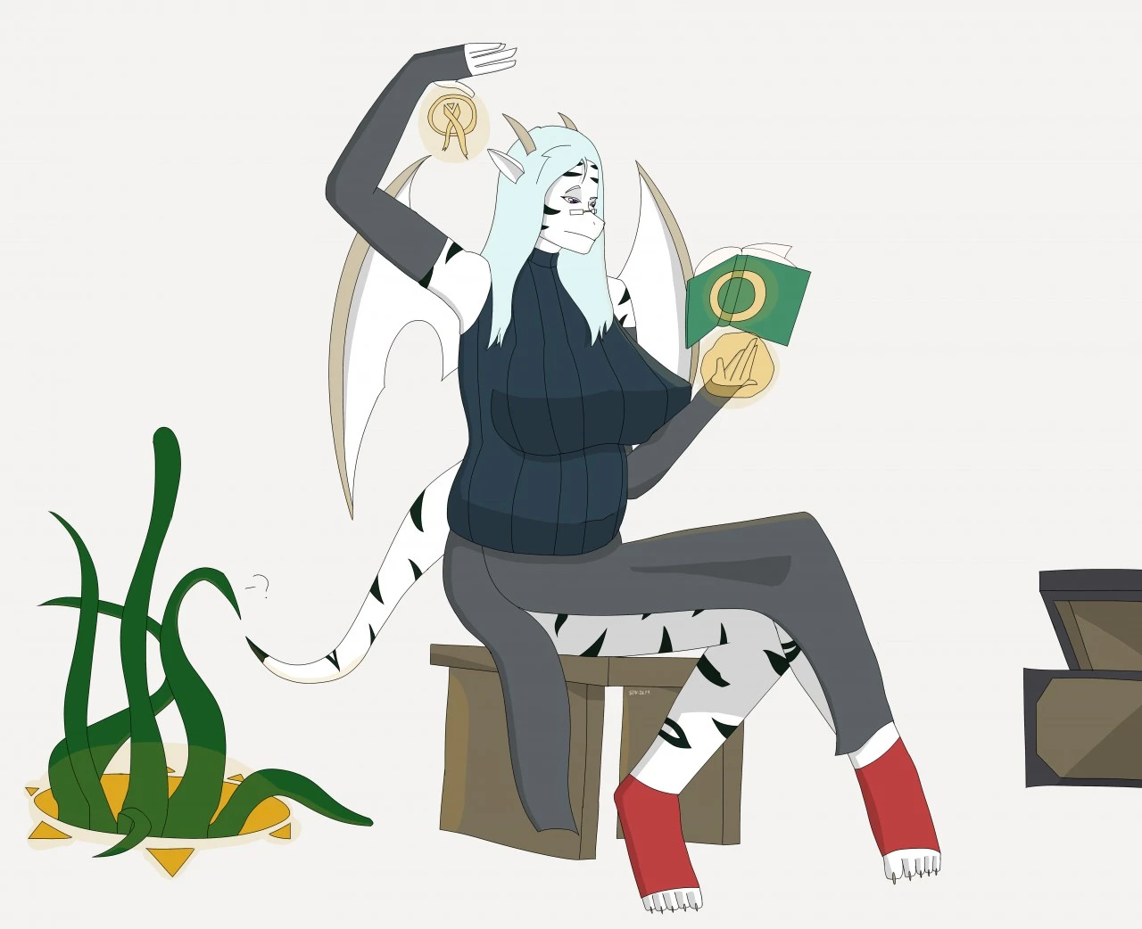 The Tangled Tome porn comic picture 58