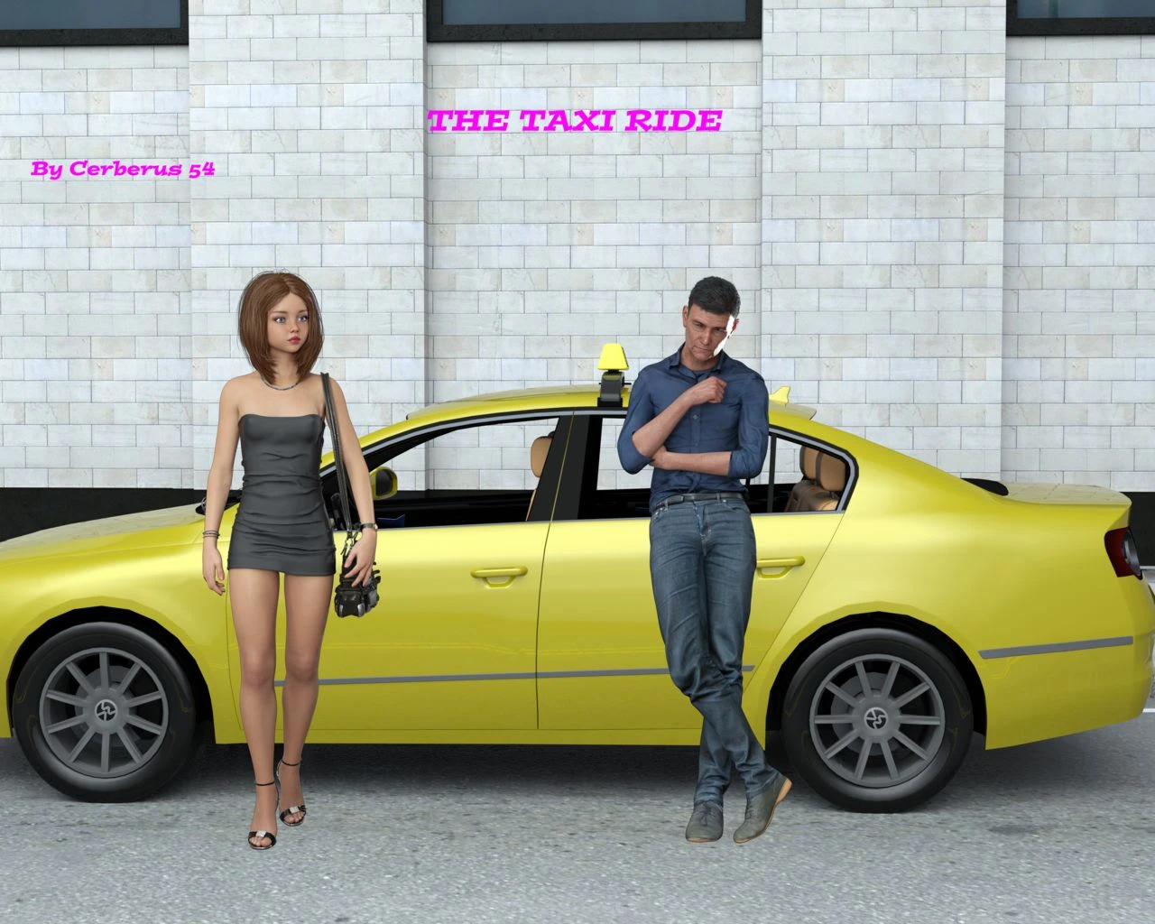 The Taxi Ride porn comic picture 1
