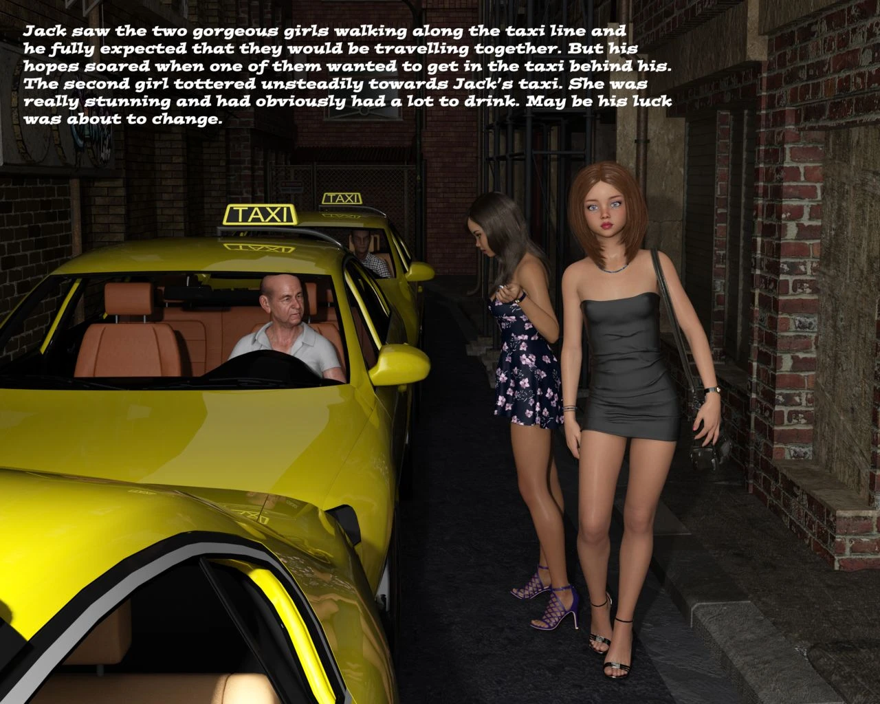The Taxi Ride porn comic picture 19