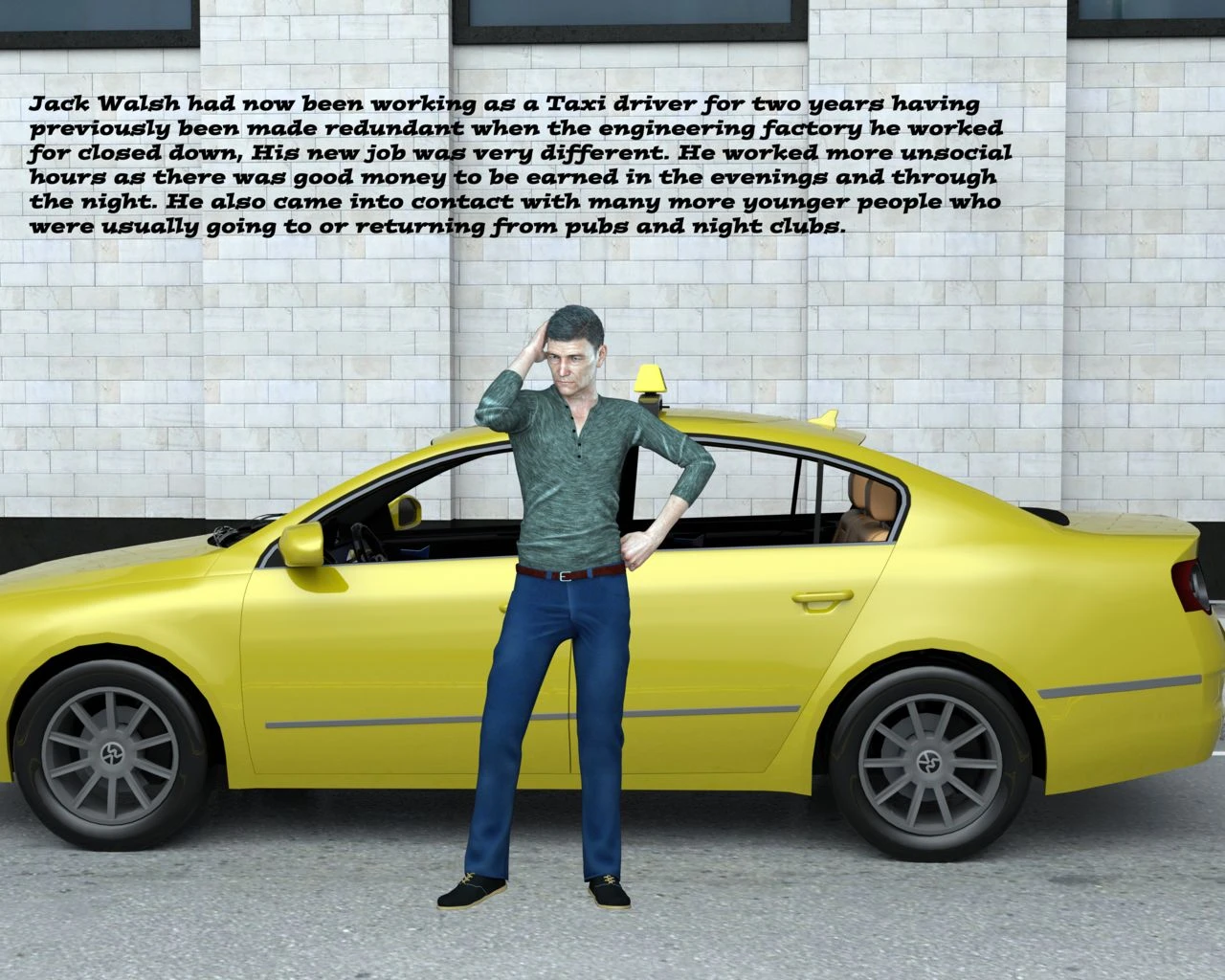 The Taxi Ride porn comic picture 2