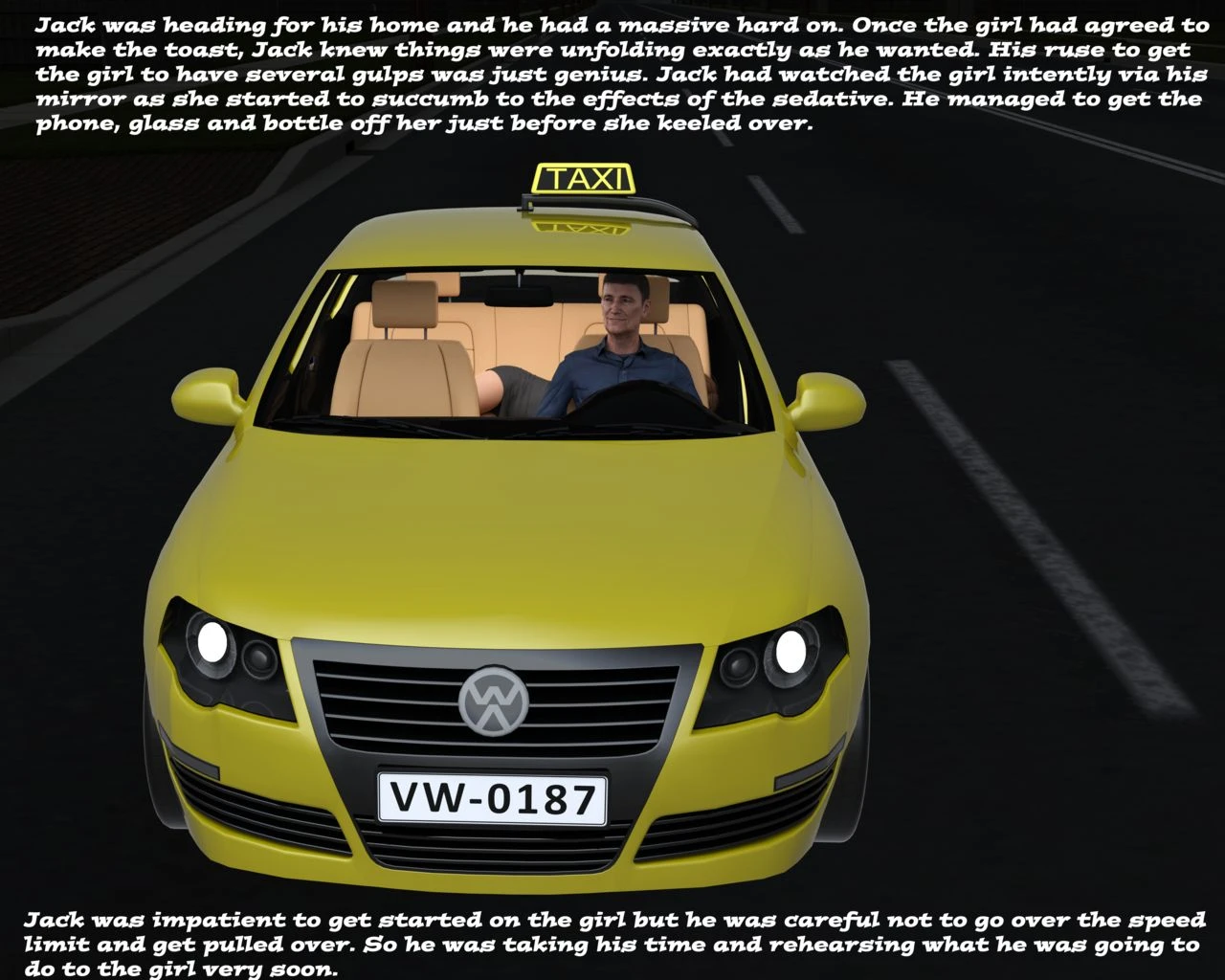 The Taxi Ride porn comic picture 26