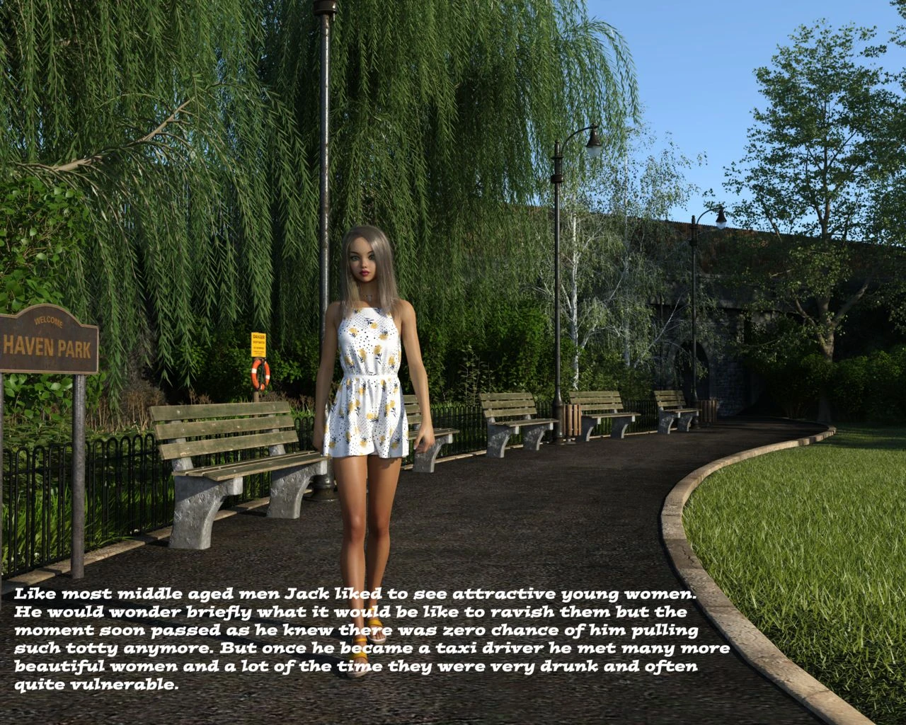 The Taxi Ride porn comic picture 3