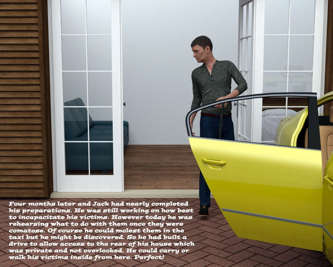 The Taxi Ride porn comic picture 7