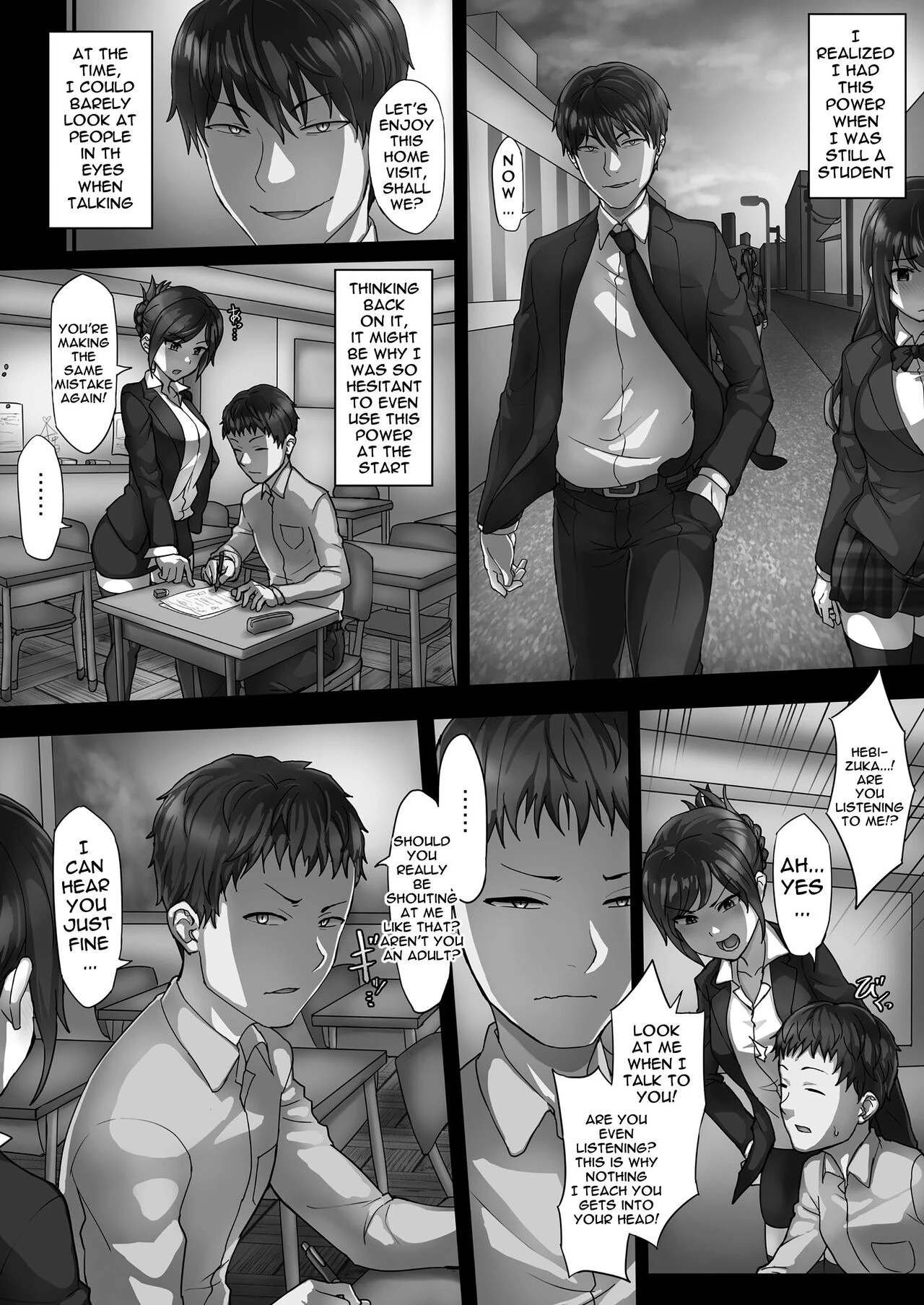 The Teacher With The Pervert Eyes porn comic picture 9