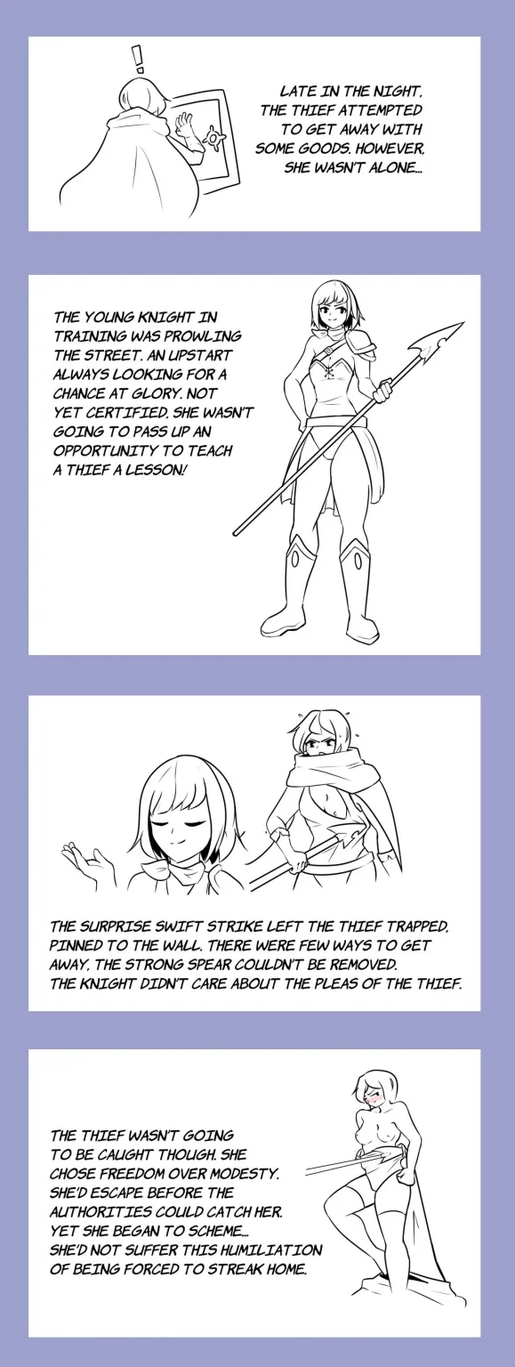 The Thief and the Knight porn comic picture 1