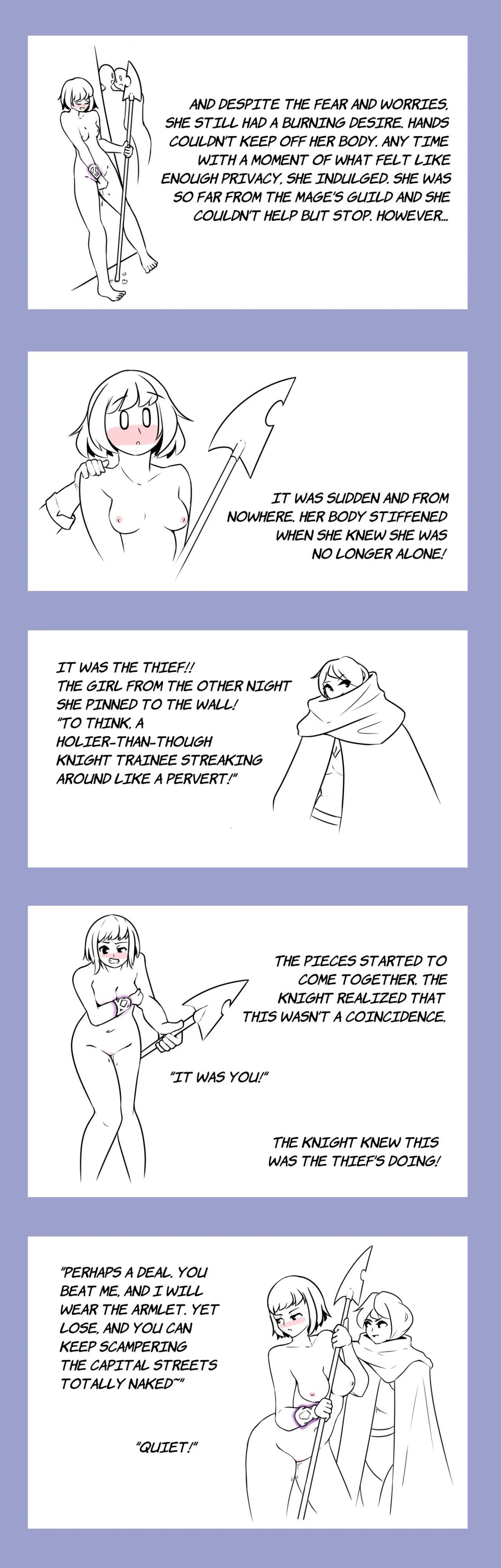 The Thief and the Knight porn comic picture 8