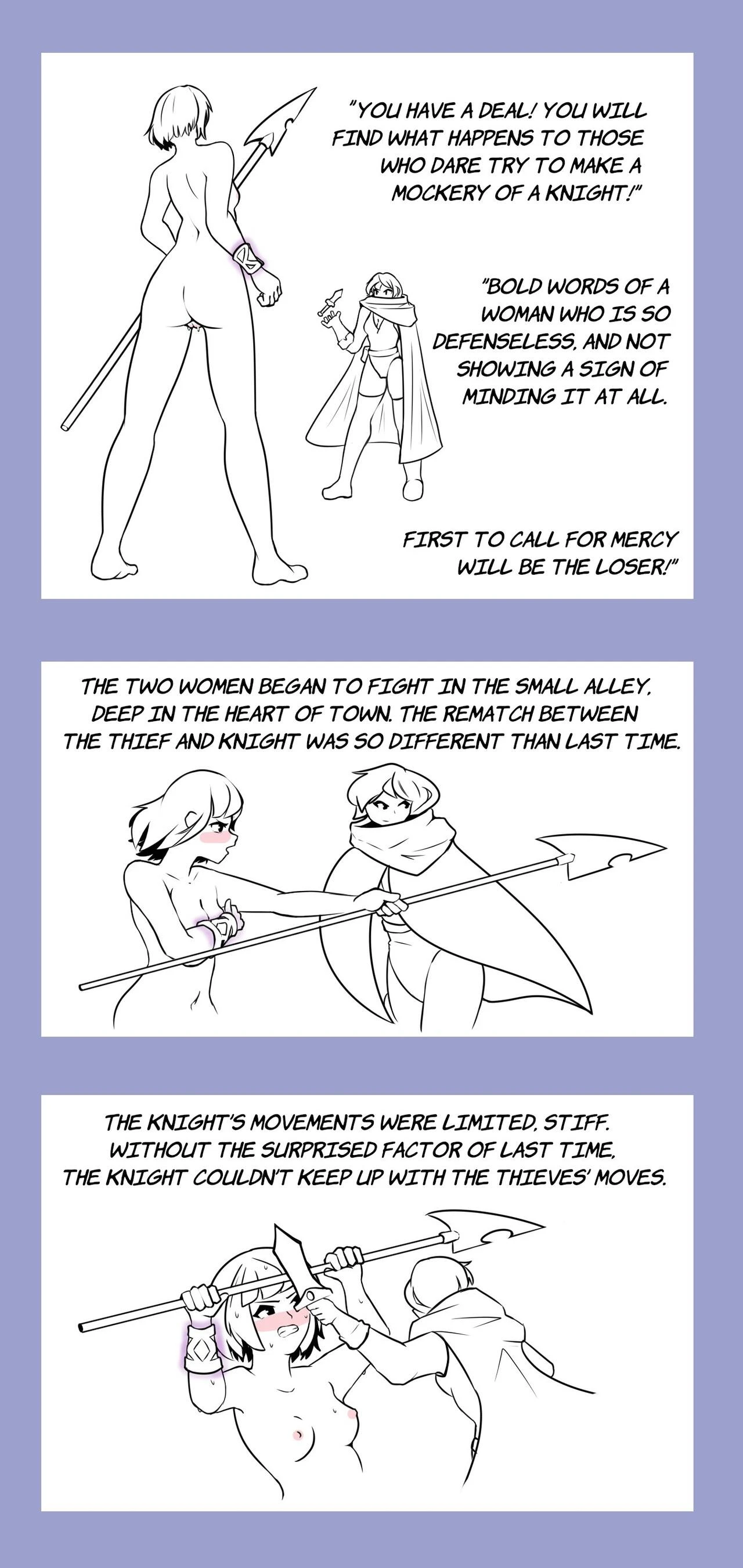 The Thief and the Knight porn comic picture 9