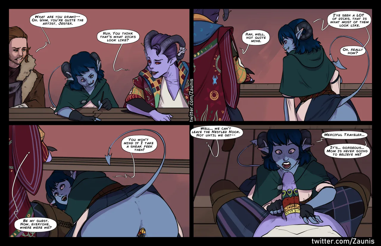 The Traveler: Jester Gets Around porn comic picture 2