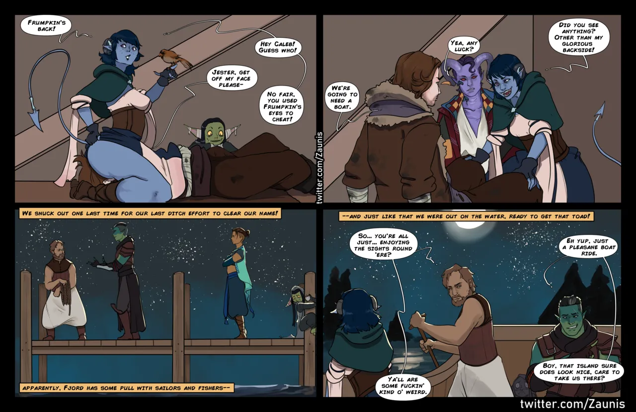 The Traveler: Jester Gets Around porn comic picture 33