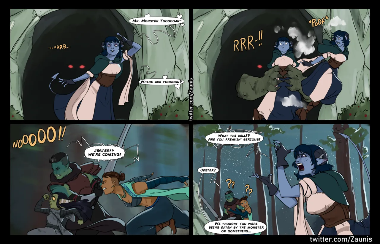 The Traveler: Jester Gets Around porn comic picture 35