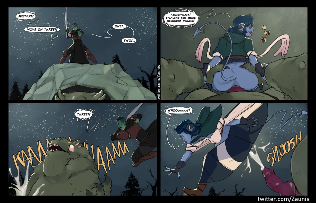 The Traveler: Jester Gets Around porn comic picture 39