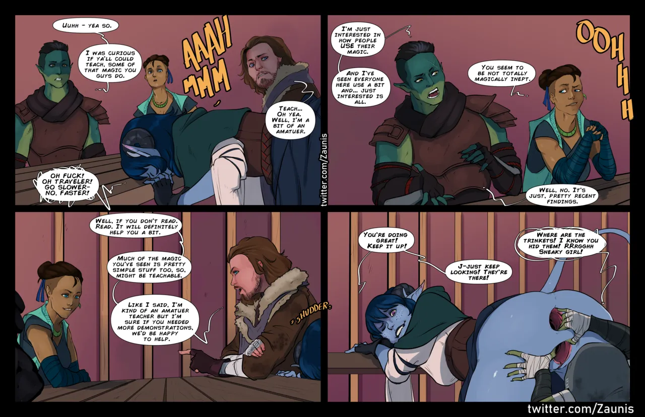 The Traveler: Jester Gets Around porn comic picture 9