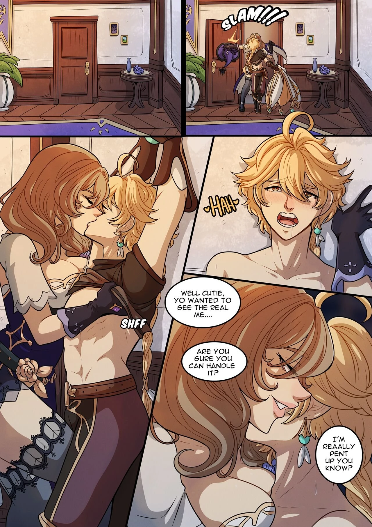 The Traveler's Guide to Teyvat's Heart-Lisa porn comic picture 10