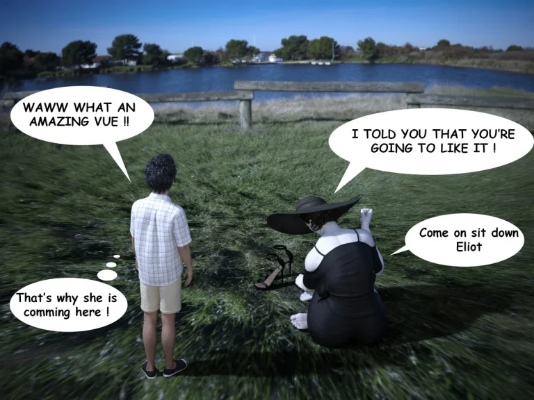The Trip - Alcina Dimitrescu x Young man porn comic picture 11