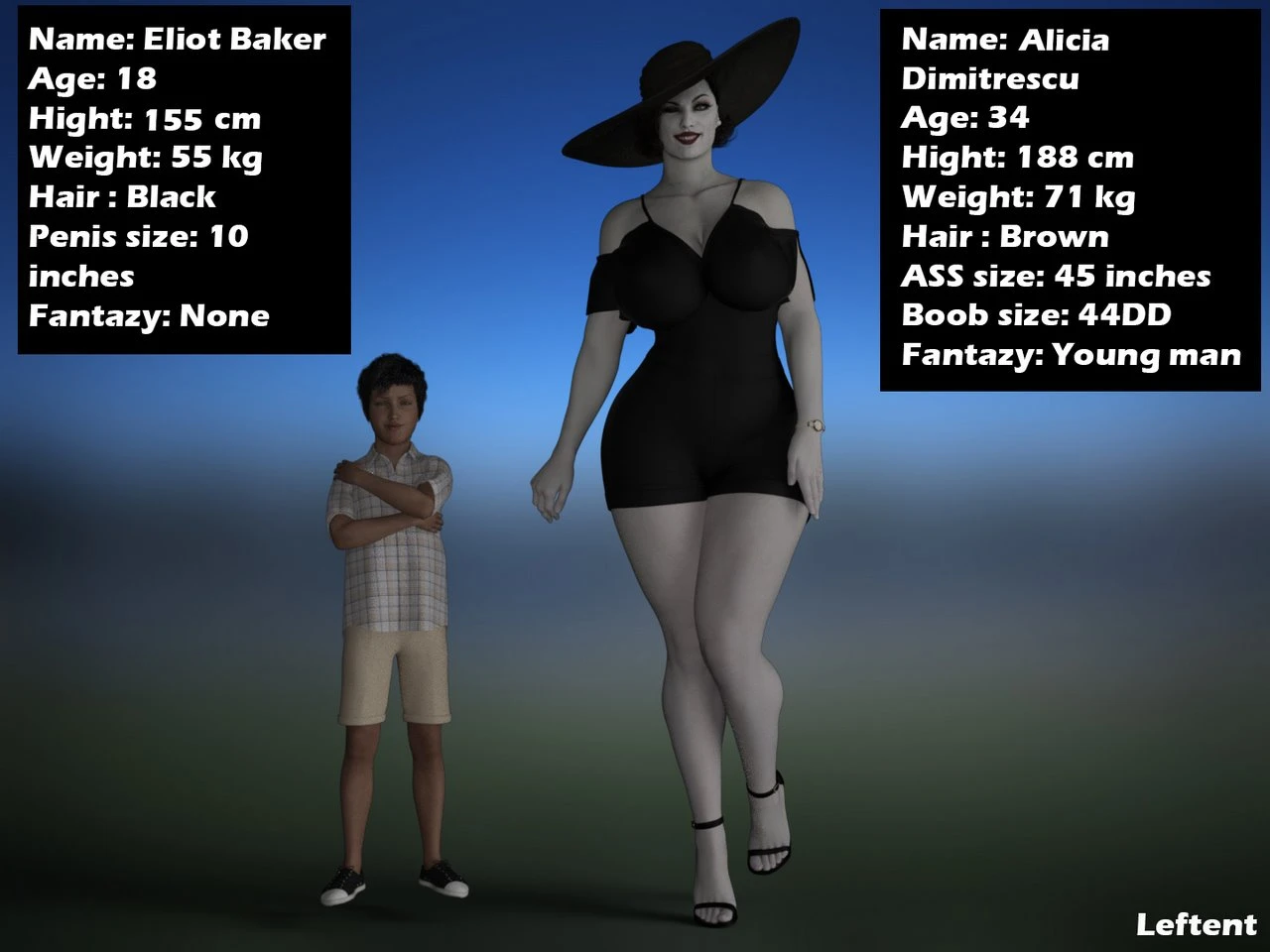 The Trip - Alcina Dimitrescu x Young man porn comic picture 3