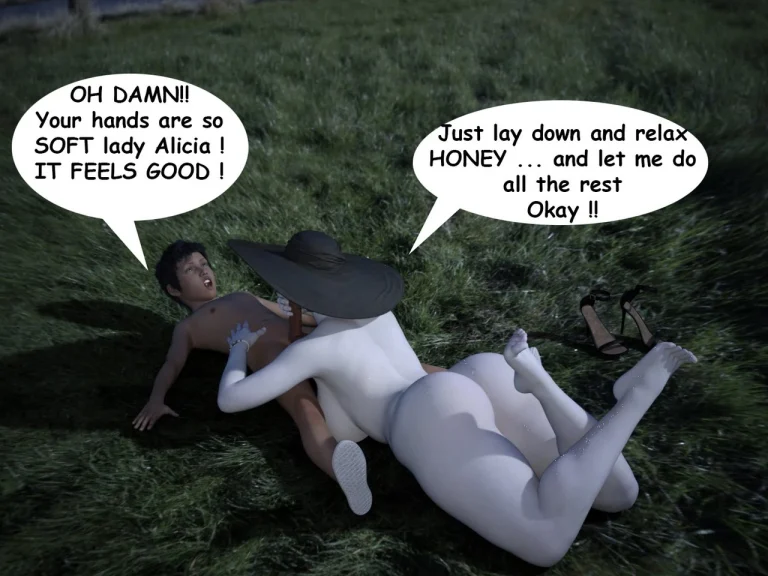 The Trip - Alcina Dimitrescu x Young man porn comic picture 30