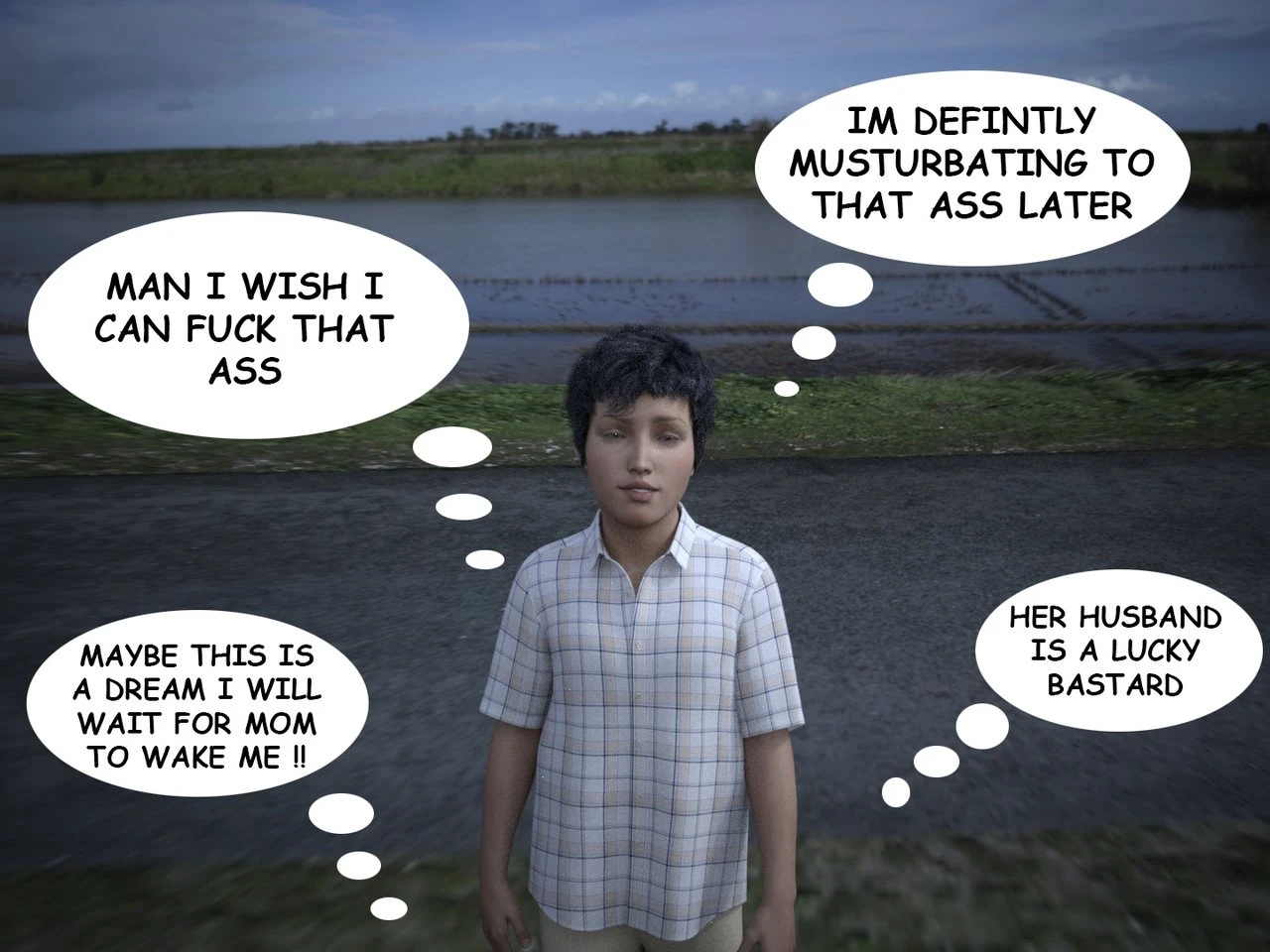 The Trip - Alcina Dimitrescu x Young man porn comic picture 8