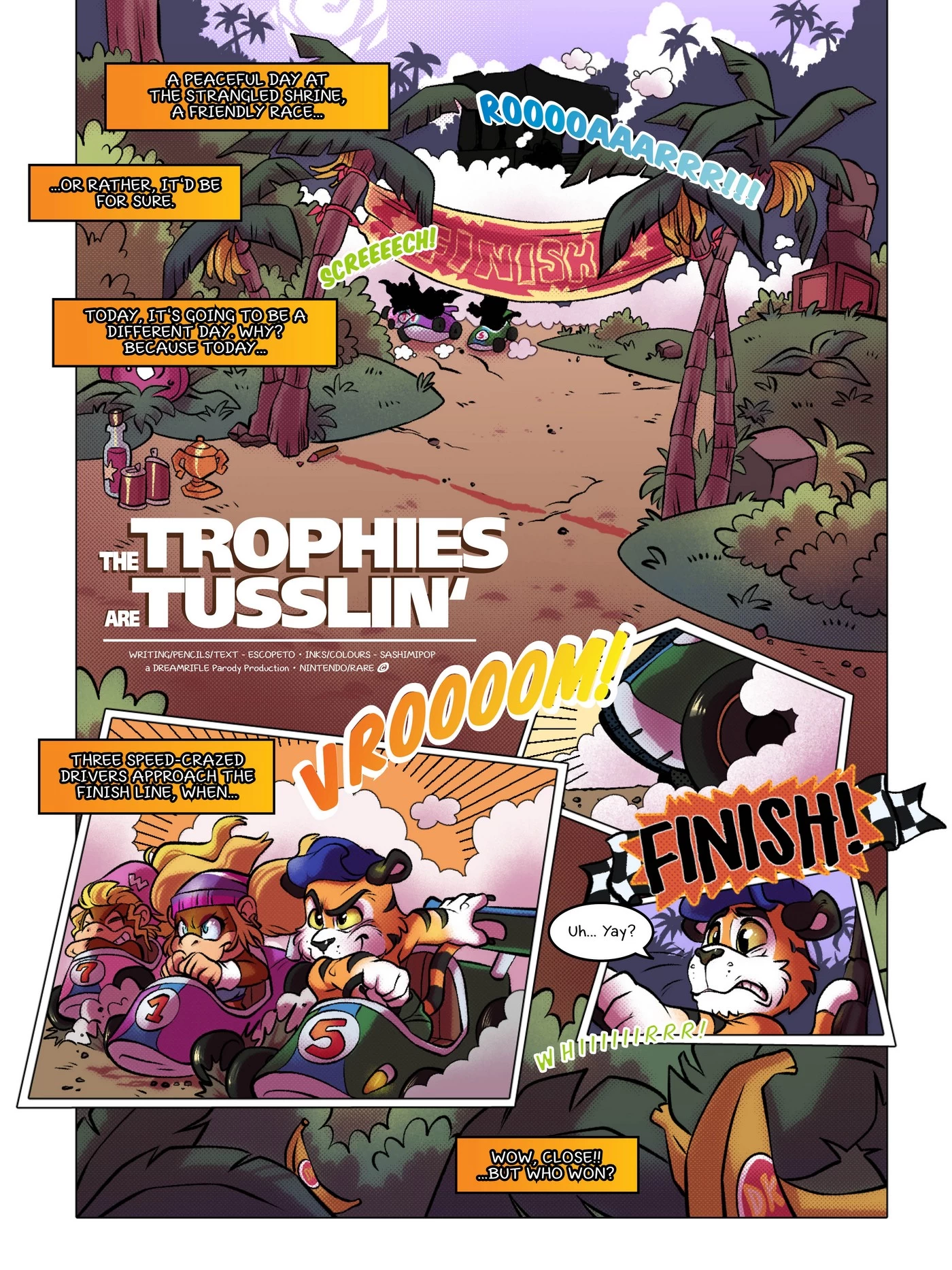 The Trophies Are Tusslin' porn comic picture 2