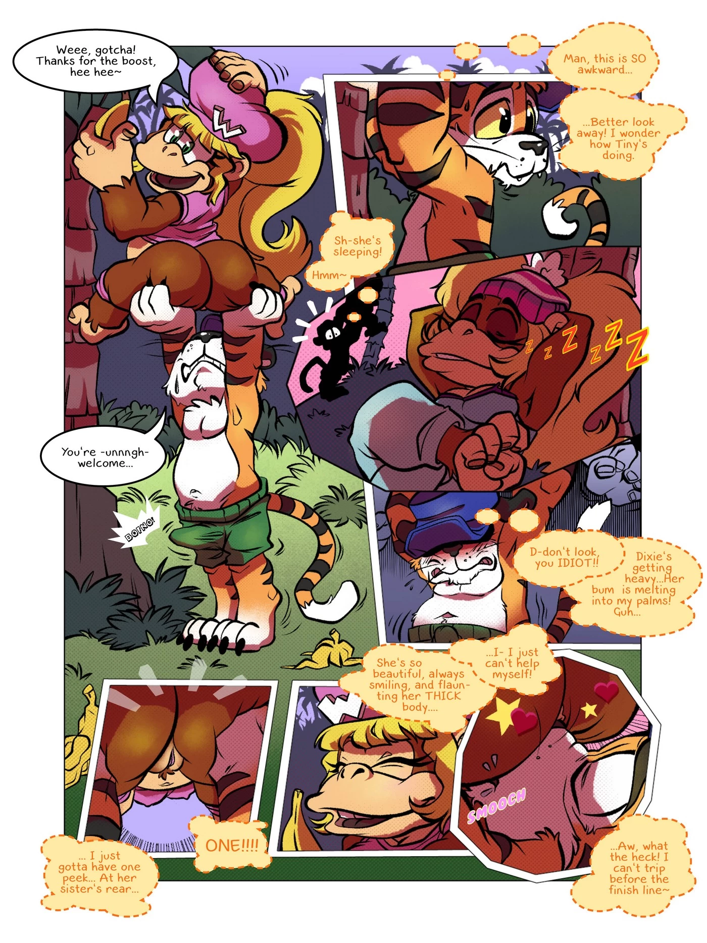 The Trophies Are Tusslin' porn comic picture 6