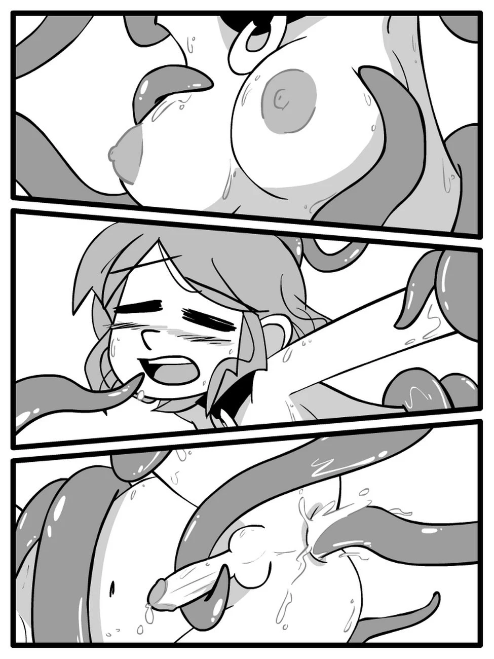 The Trouble With Tentacles porn comic picture 12