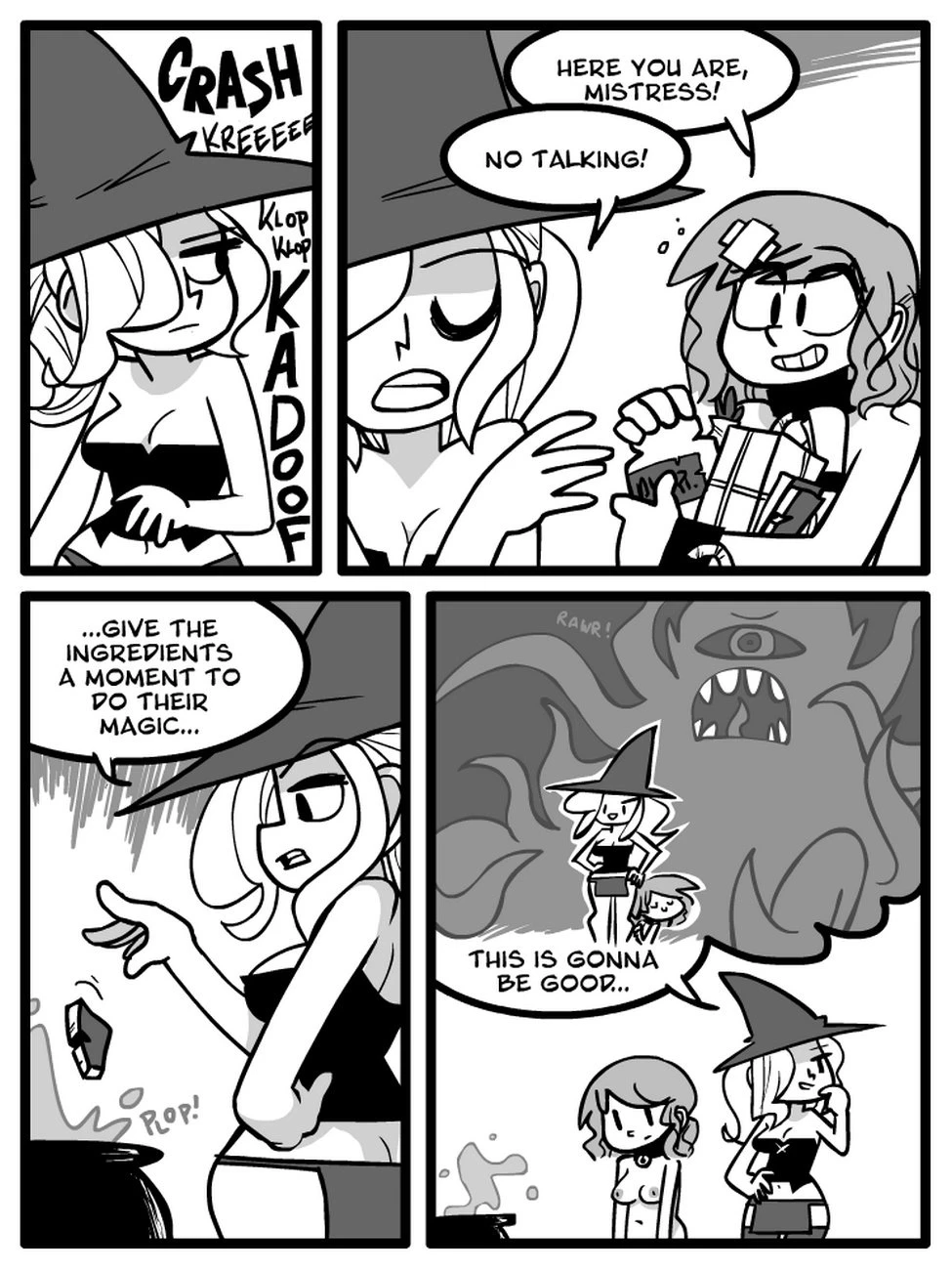 The Trouble With Tentacles porn comic picture 4