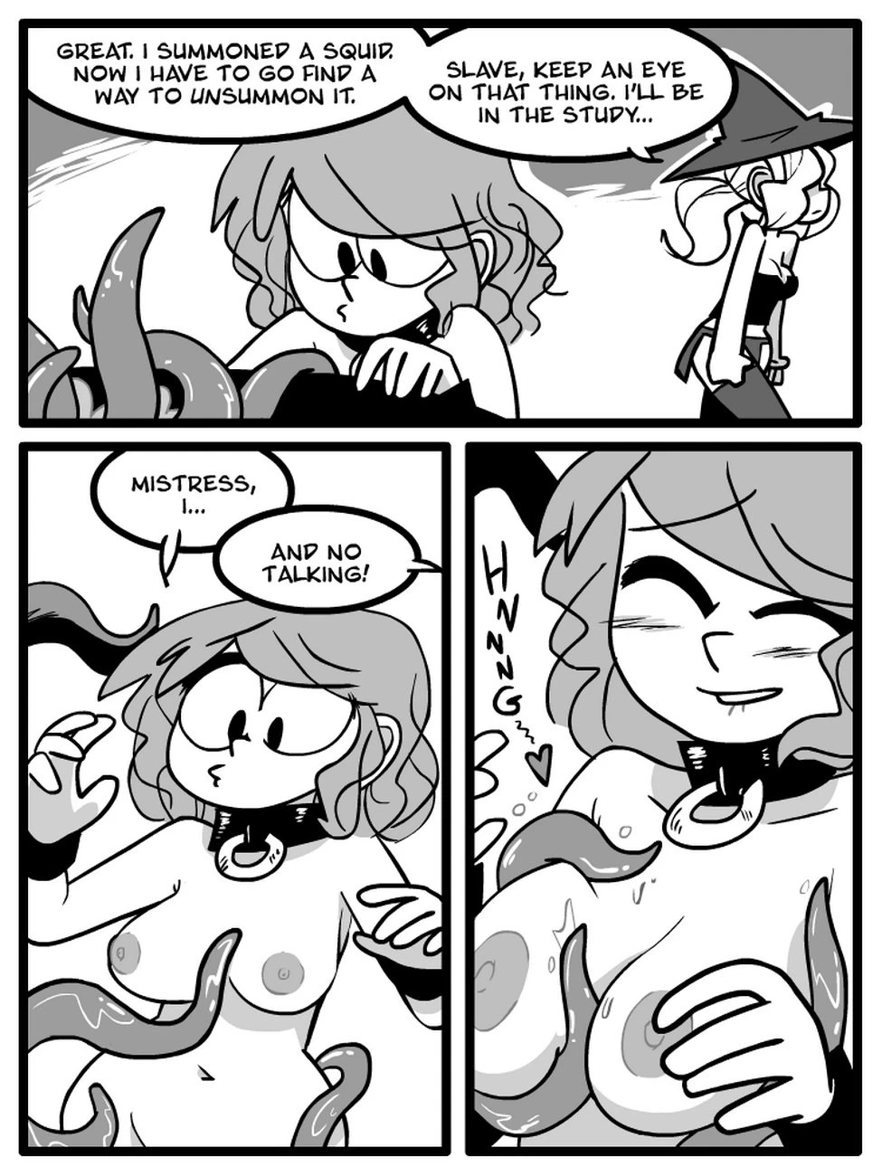 The Trouble With Tentacles porn comic picture 6