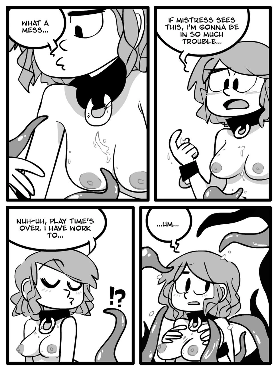 The Trouble With Tentacles porn comic picture 9