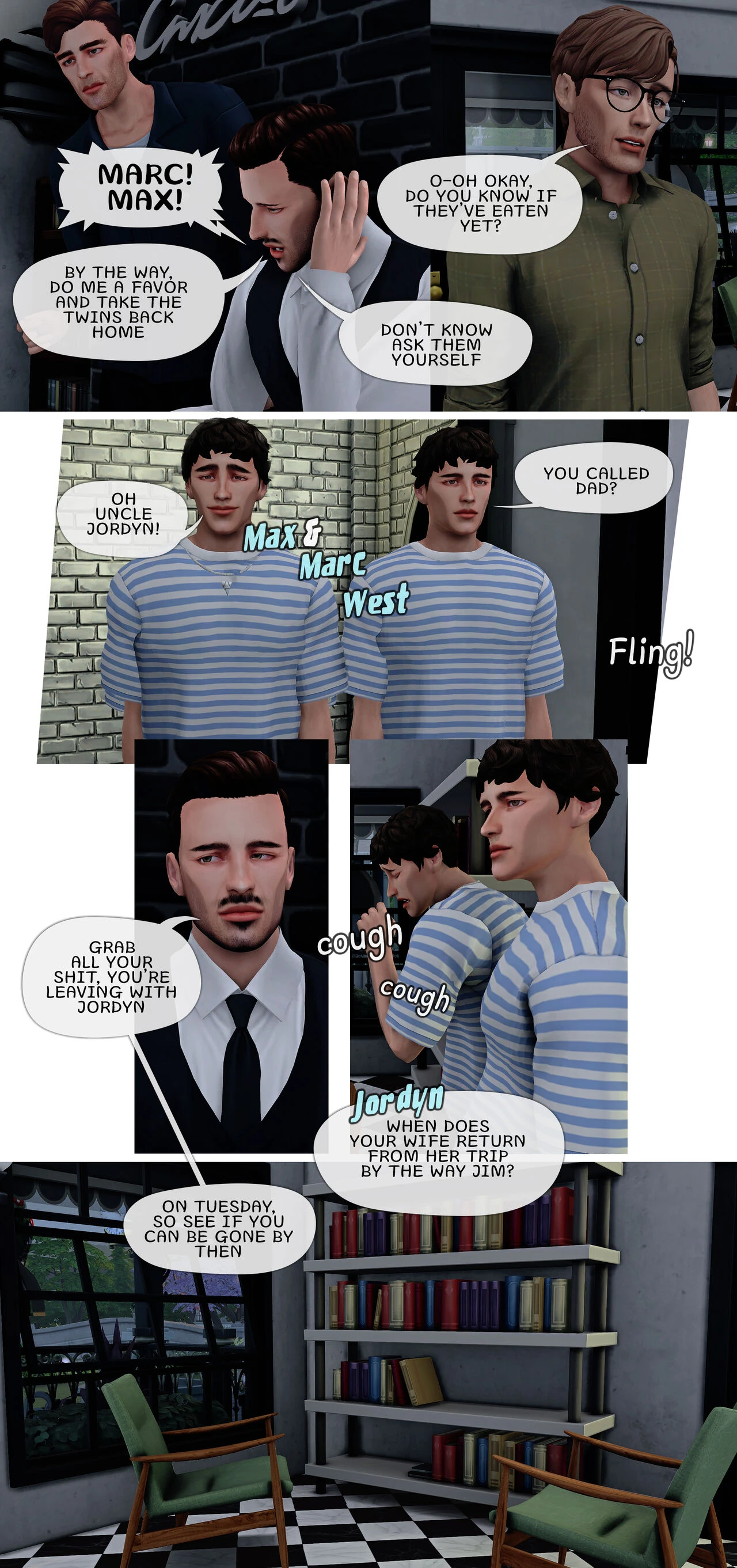 The Twins & Their Uncle porn comic picture 3