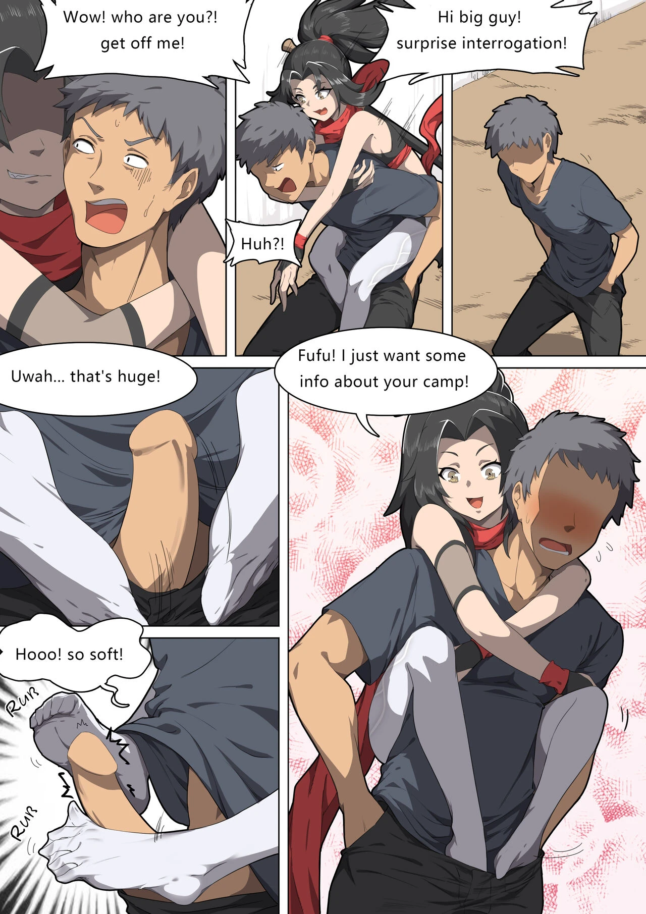 The two faced girl porn comic picture 1