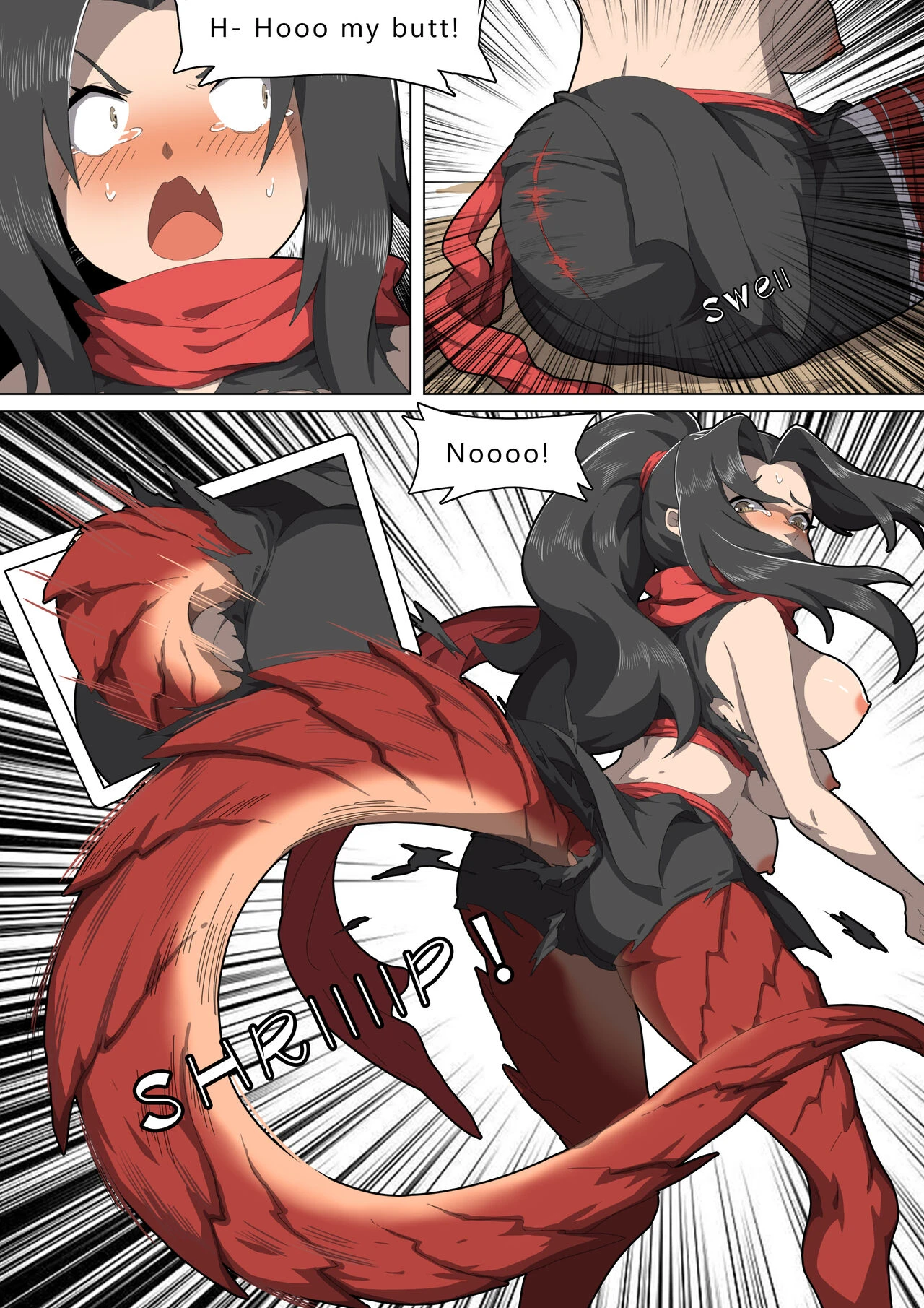 The two faced girl porn comic picture 11