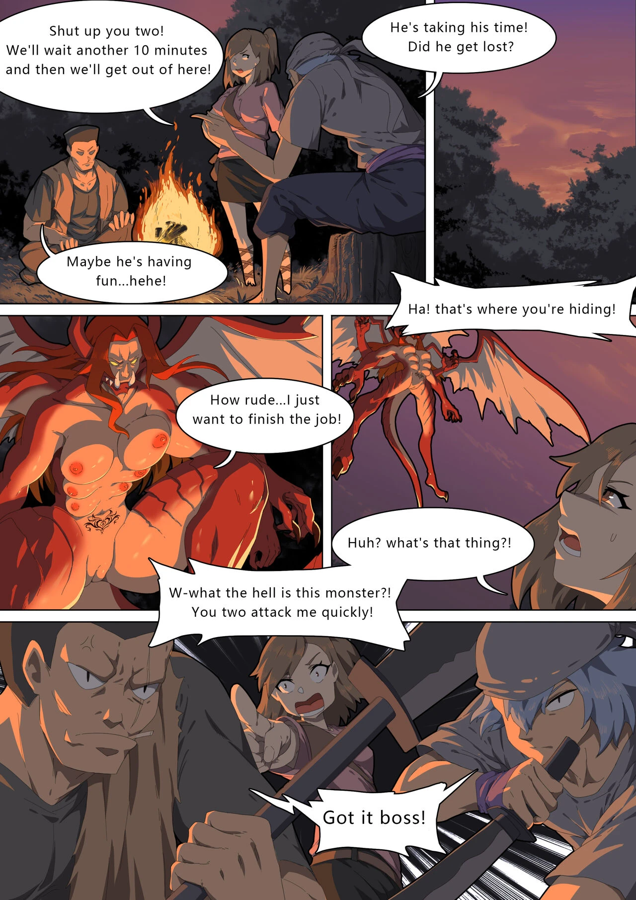 The two faced girl porn comic picture 16