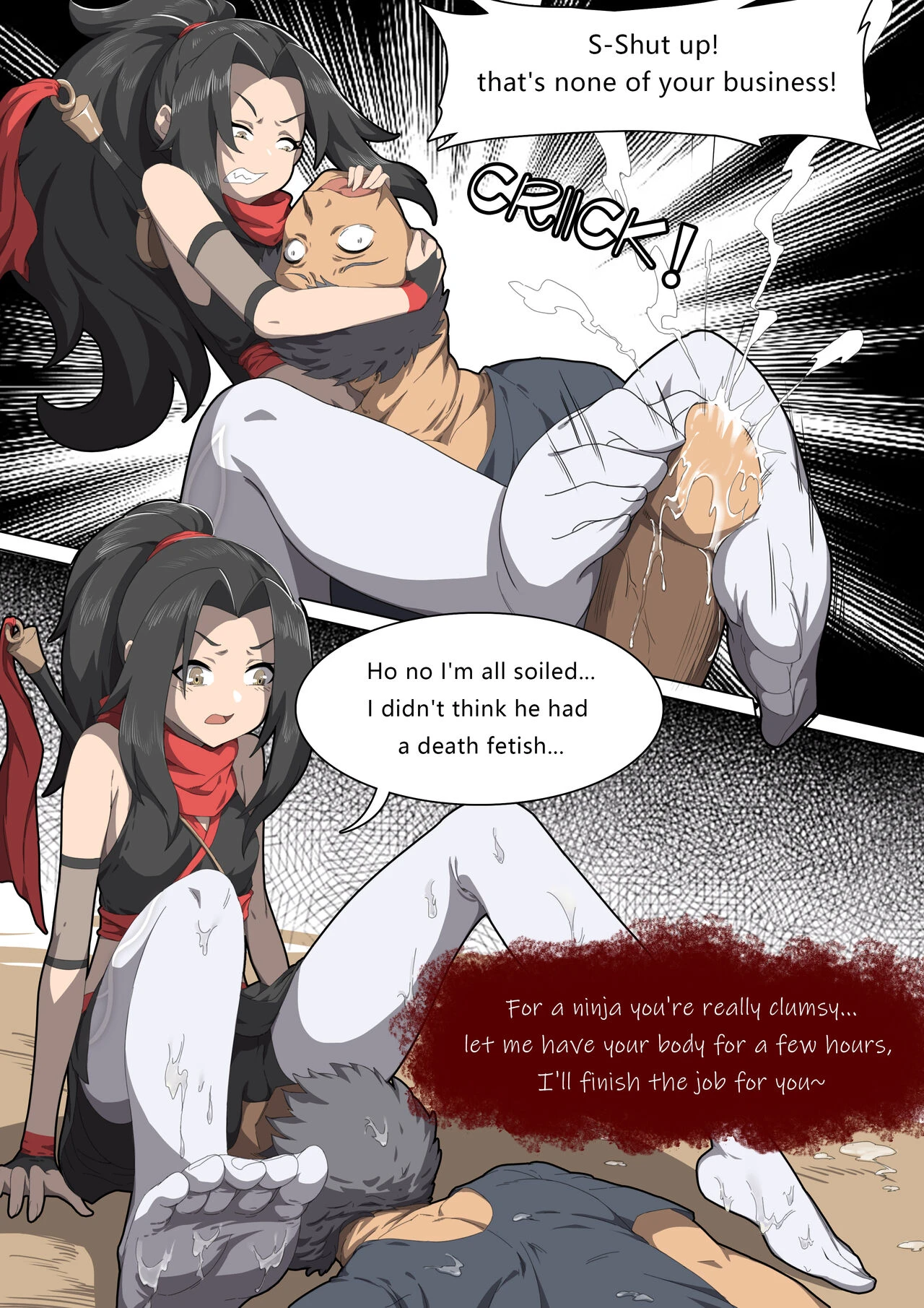 The two faced girl porn comic picture 3