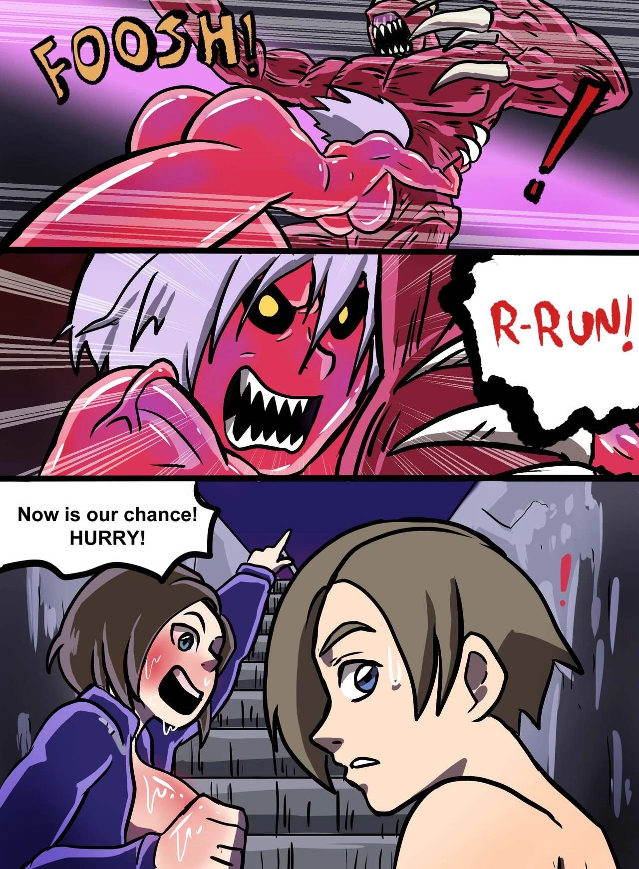 The Ultimate Licker: Jill's Escape porn comic picture 29