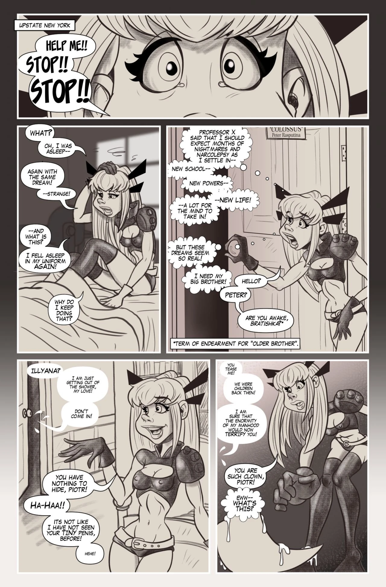The Uncanny Magik porn comic picture 5