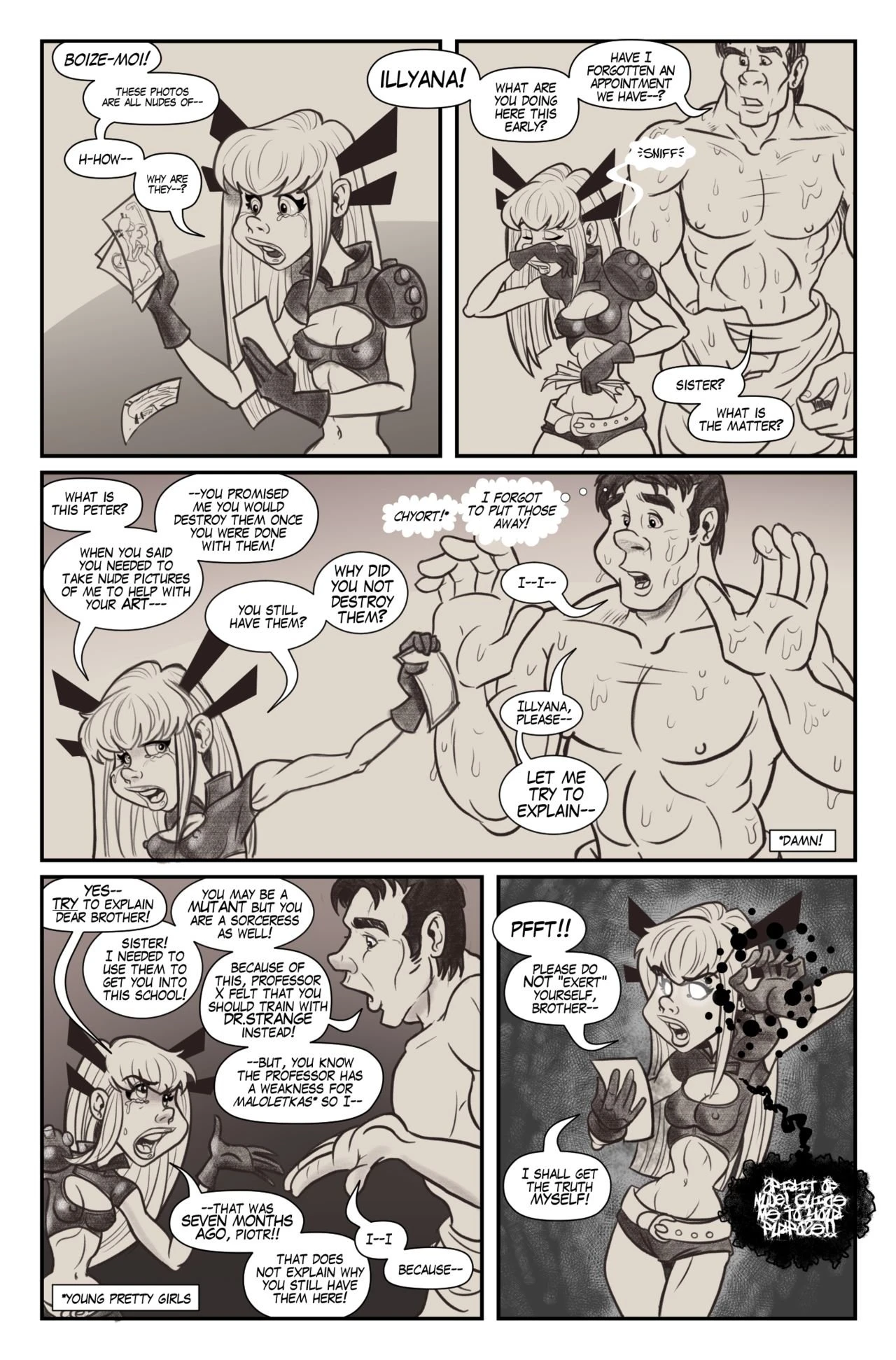 The Uncanny Magik porn comic picture 6