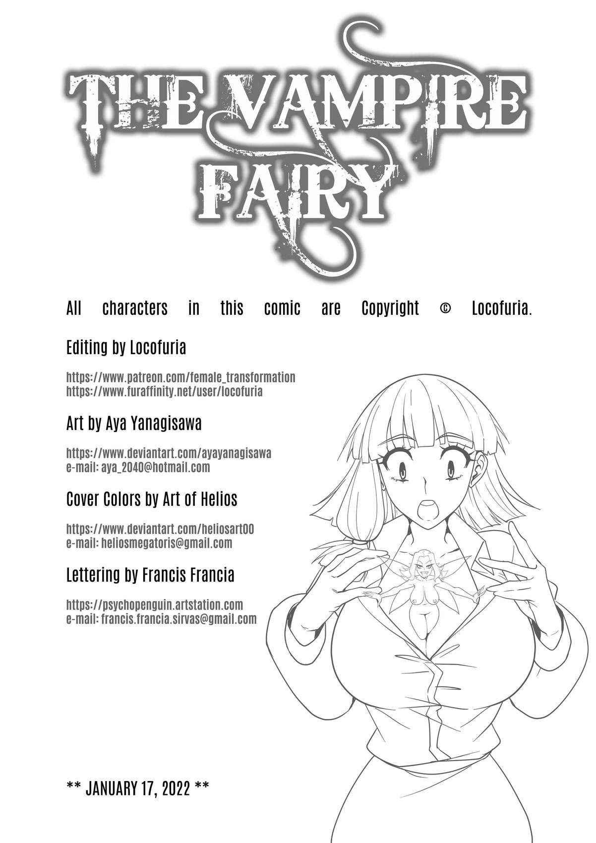 The Vampire Fairy porn comic picture 3