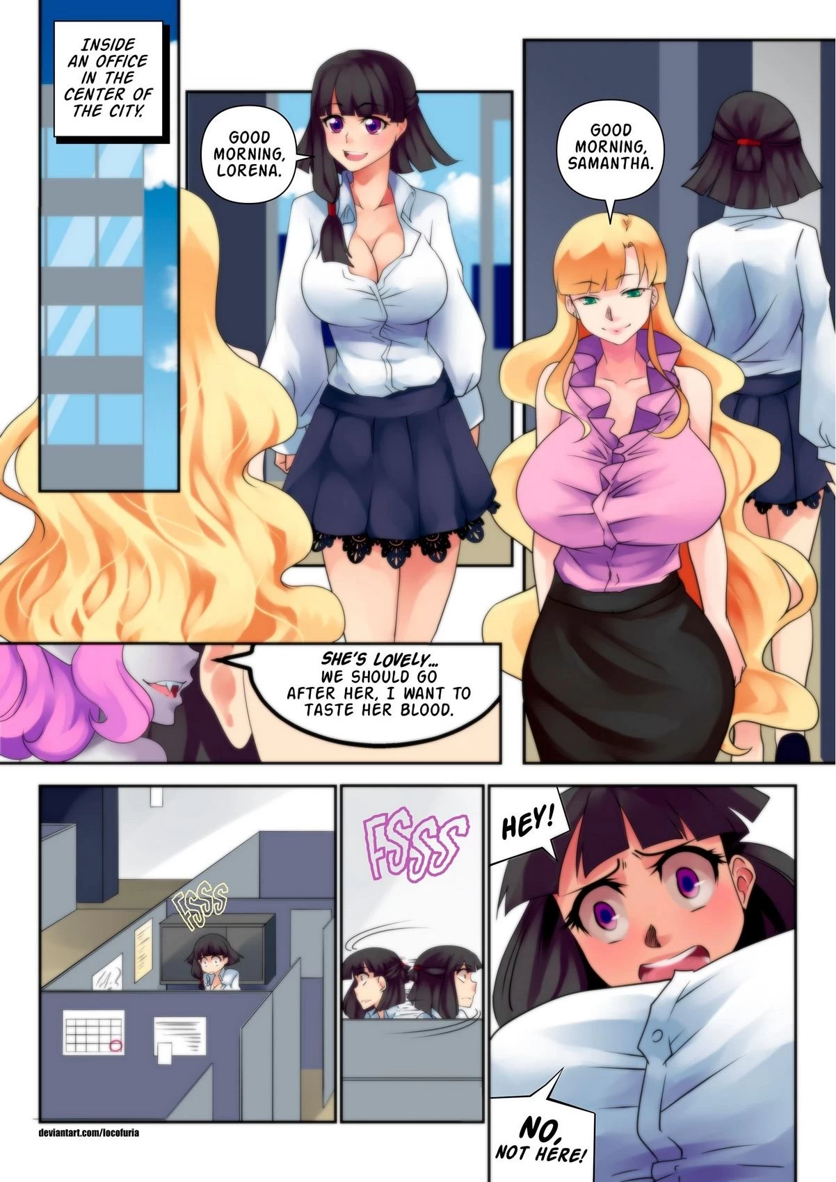 The Vampire Fairy porn comic picture 4