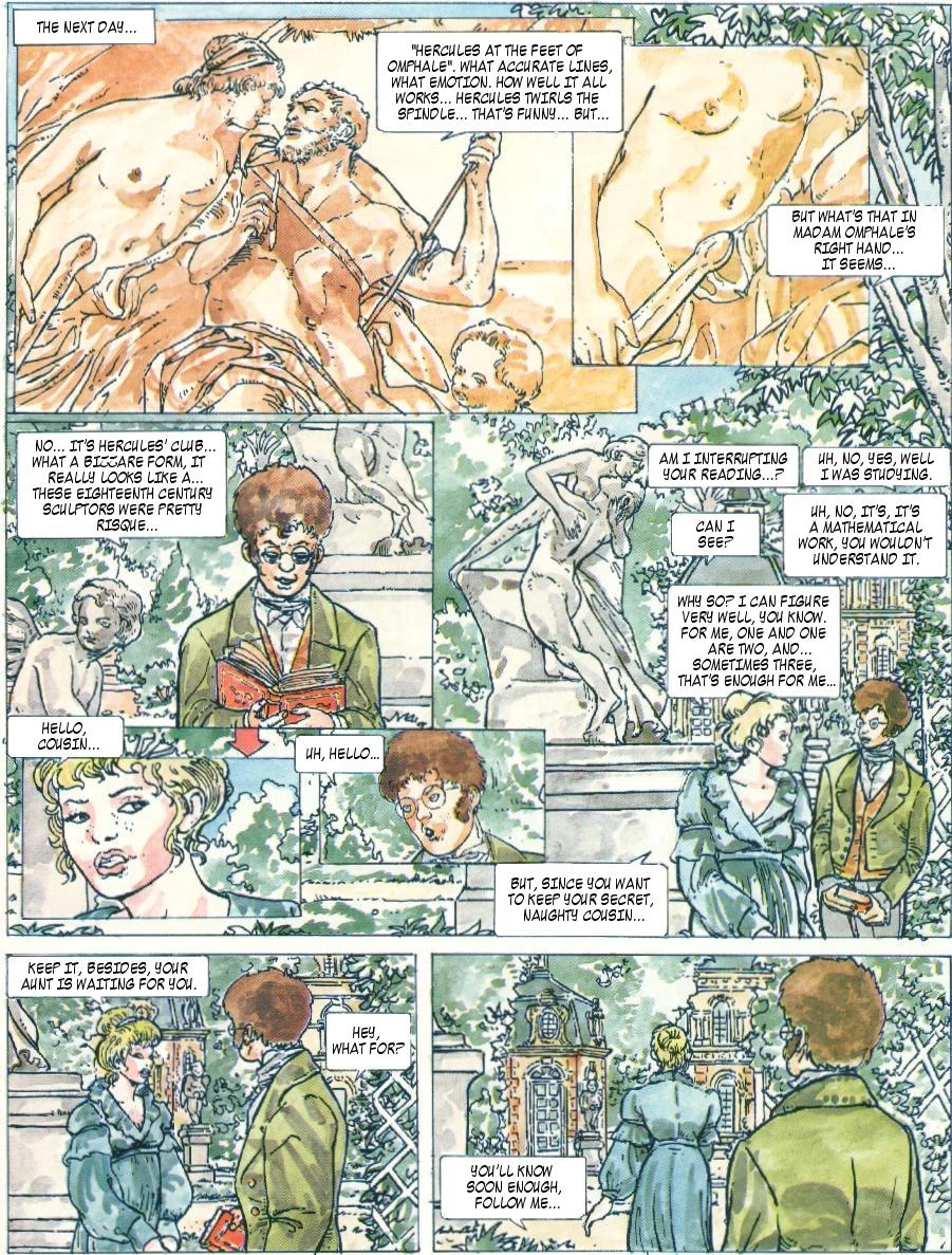 The Vices Of Omphale porn comic picture 19